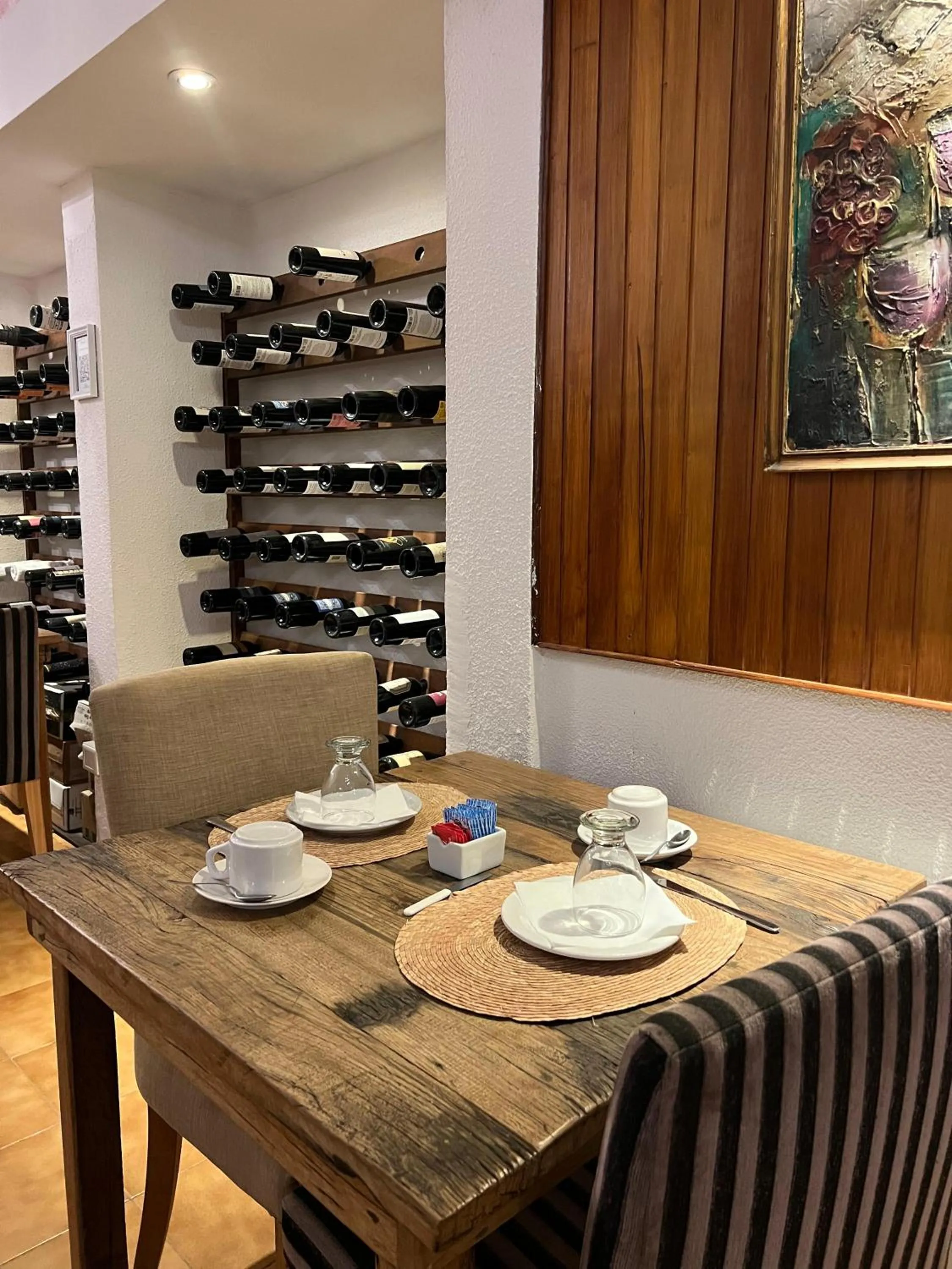 Dining area in La Masia