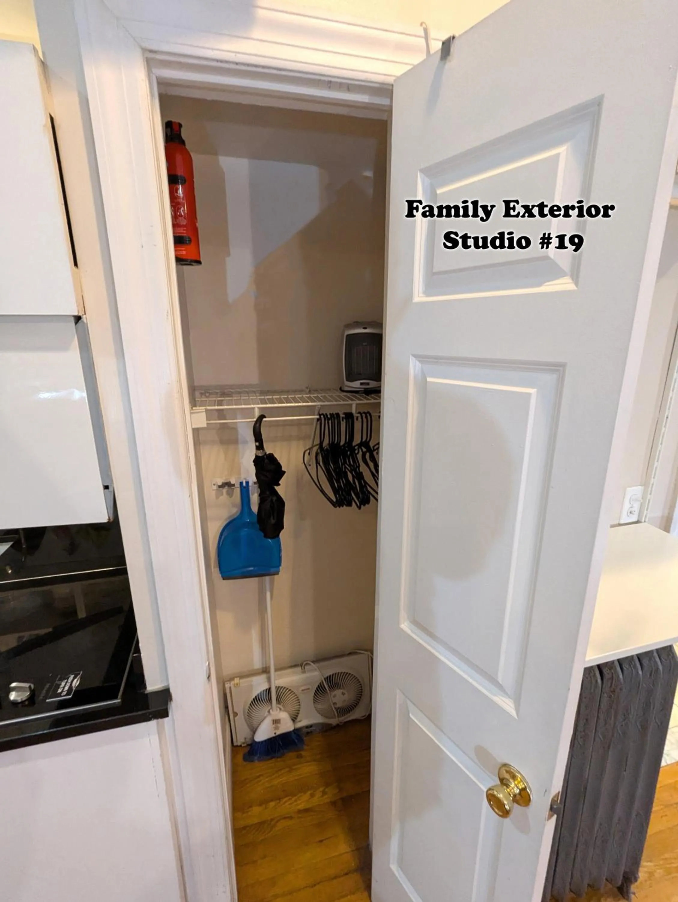 wardrobe in NYC Empire Apartments