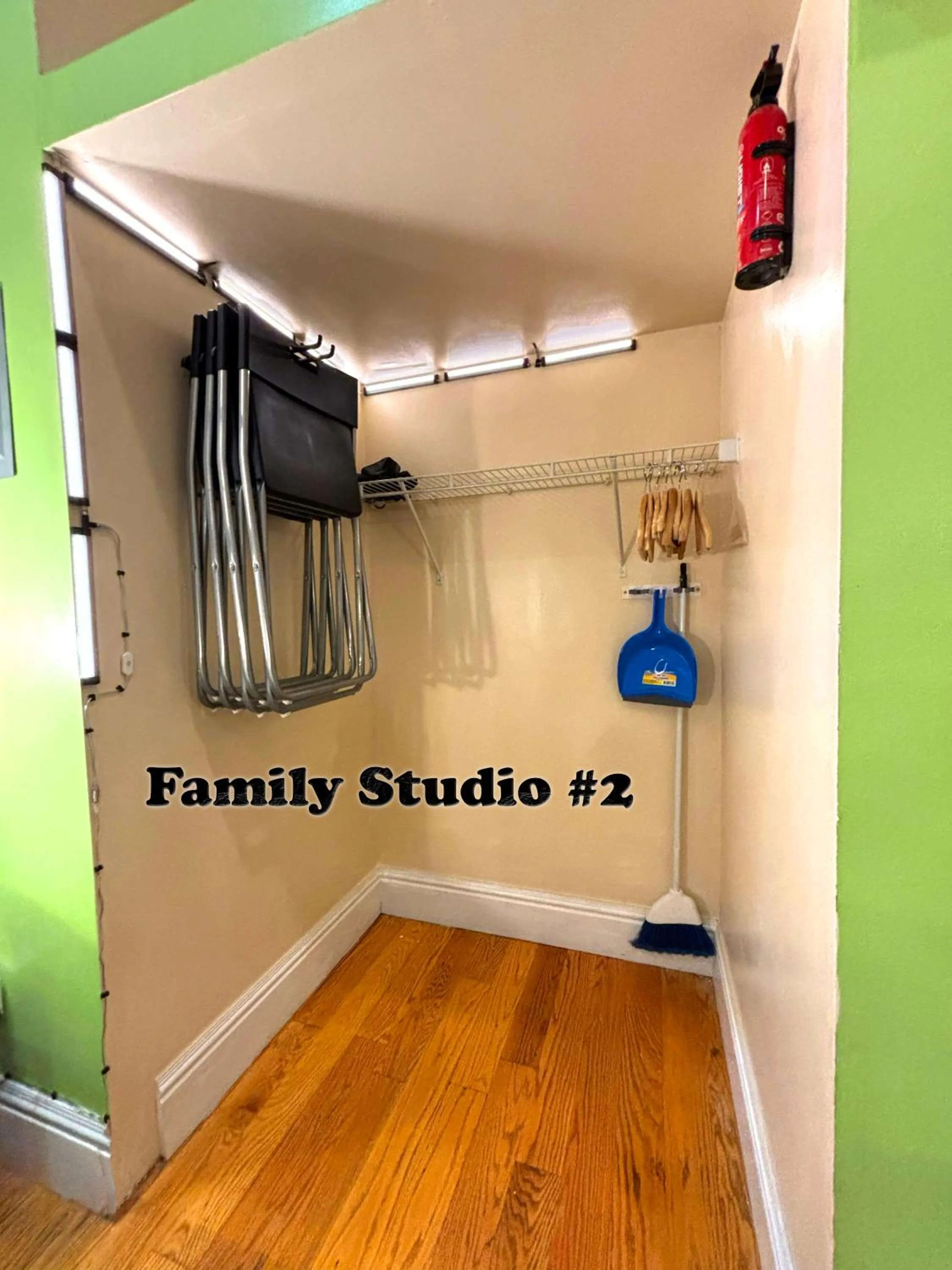 wardrobe in NYC Empire Apartments