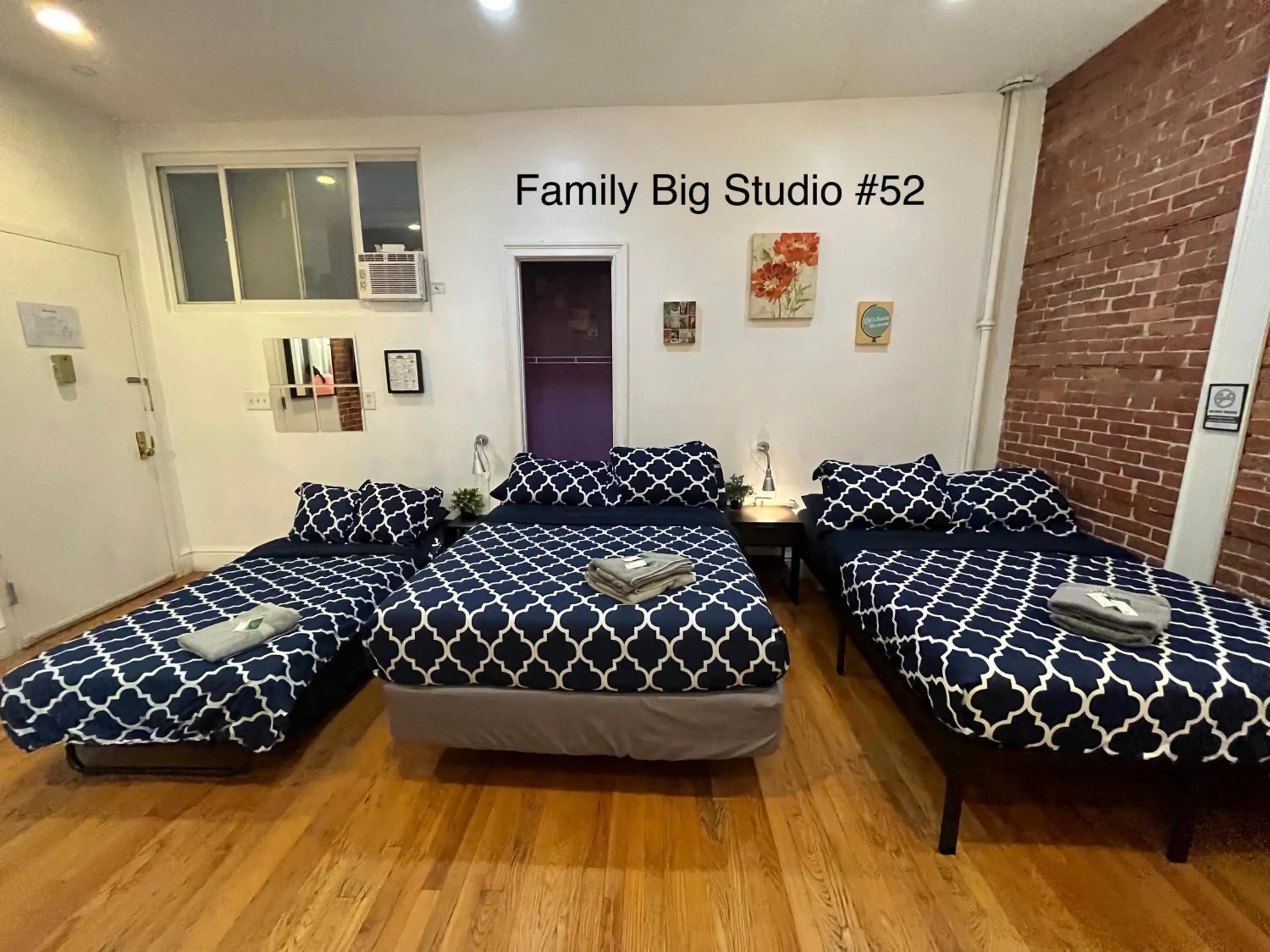 Bed in NYC Empire Apartments