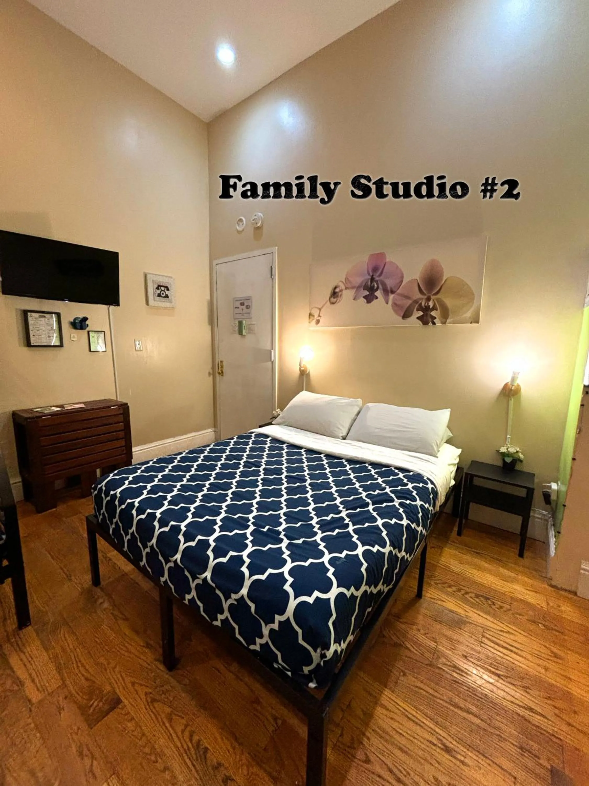 Bed in NYC Empire Apartments