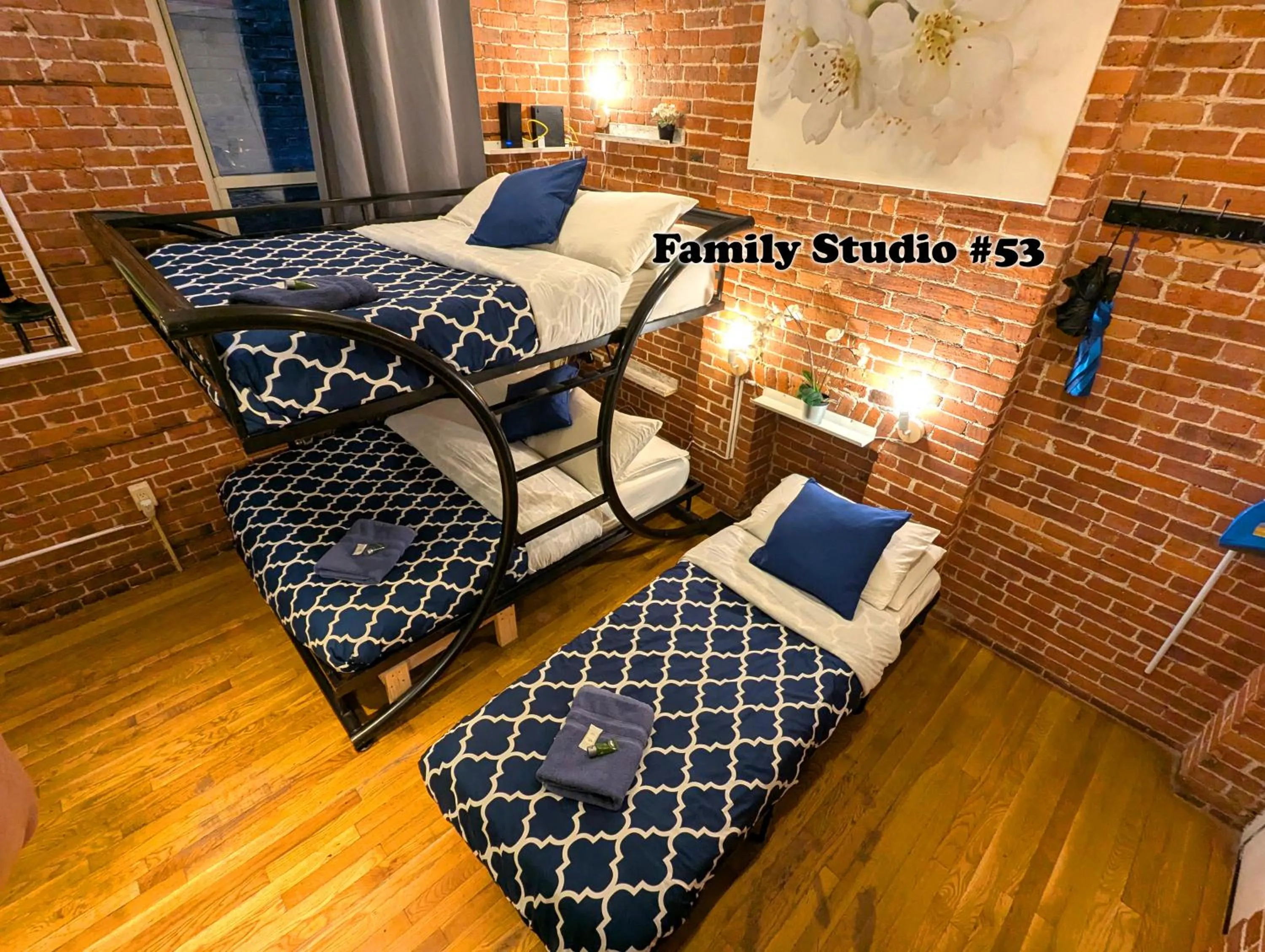 Bed in NYC Empire Apartments