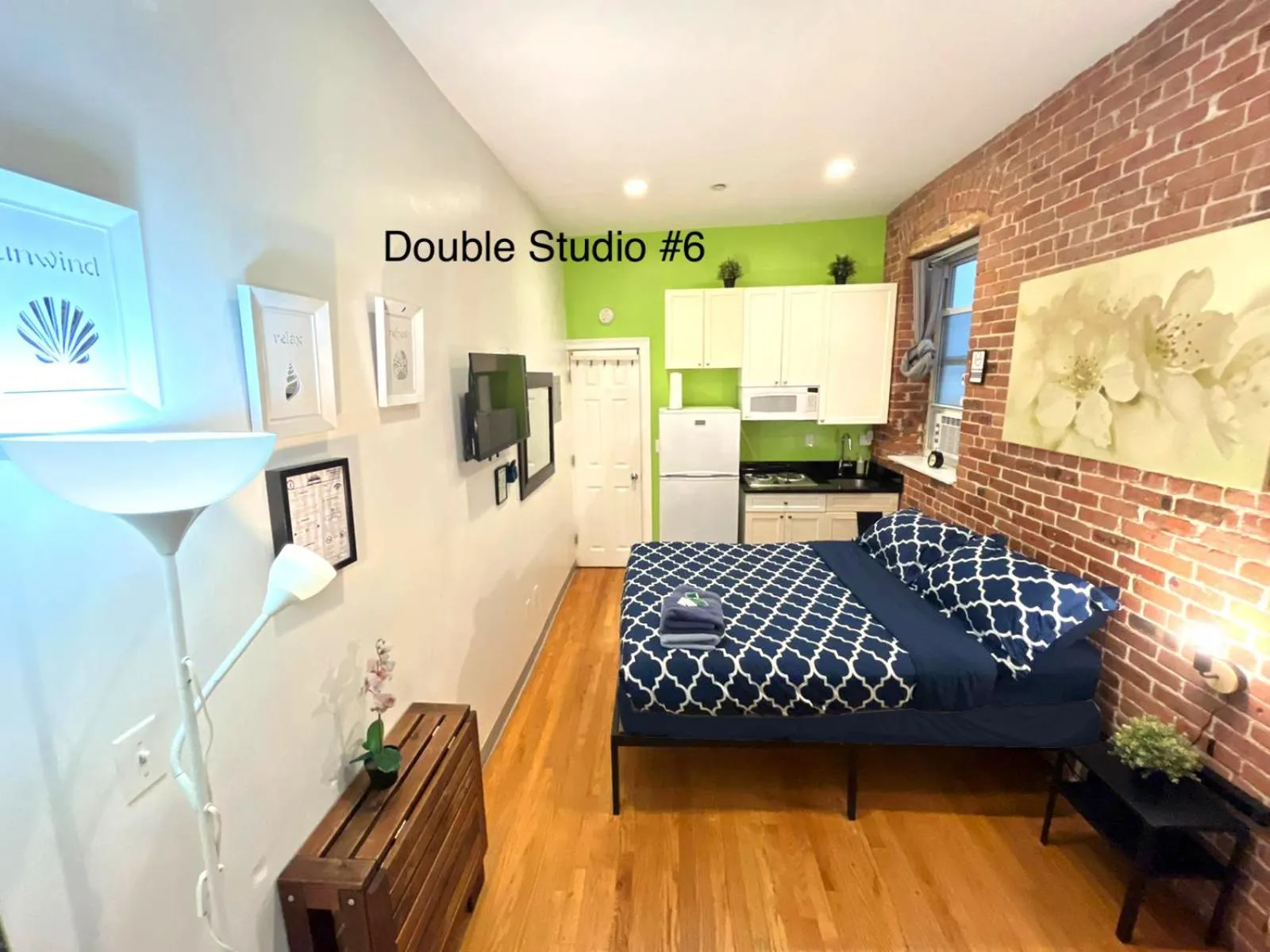 Bed in NYC Empire Apartments