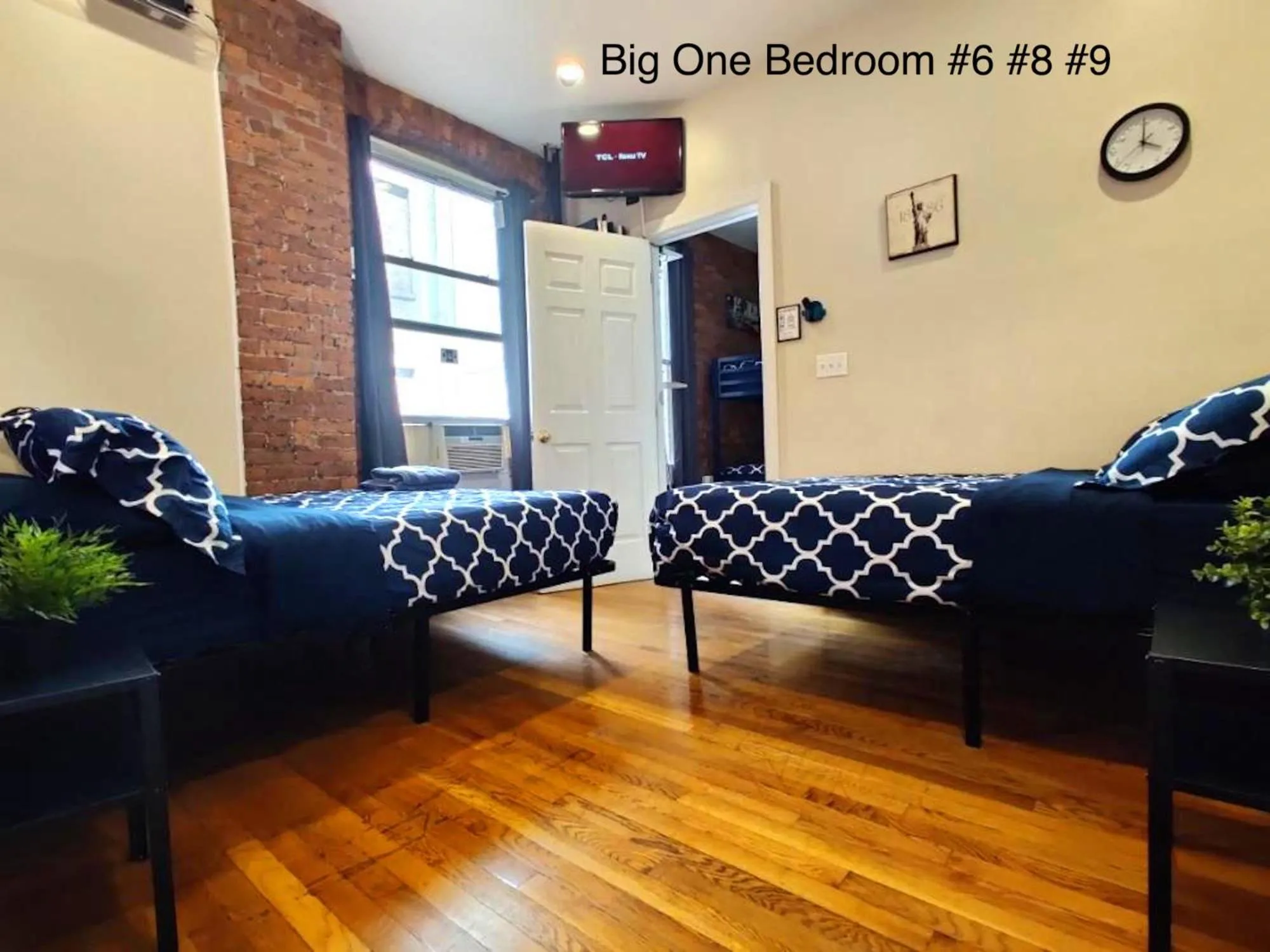 Bed in NYC Empire Apartments