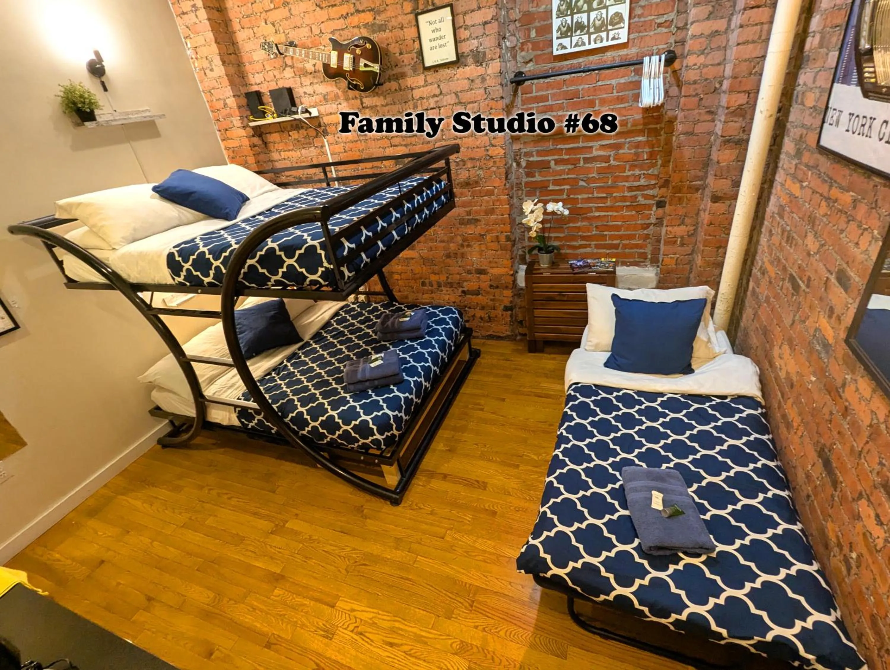 Bed in NYC Empire Apartments