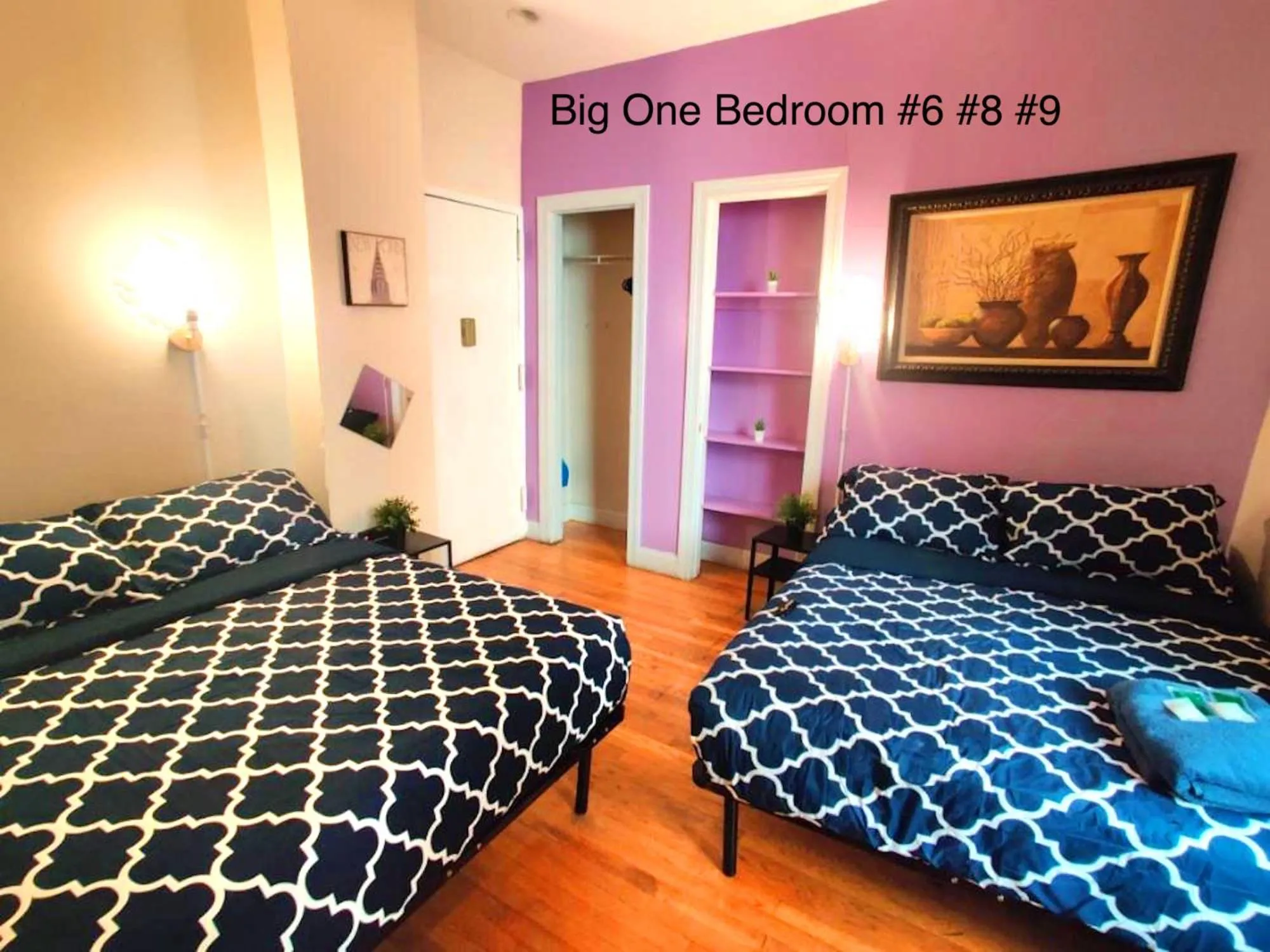 Bed in NYC Empire Apartments