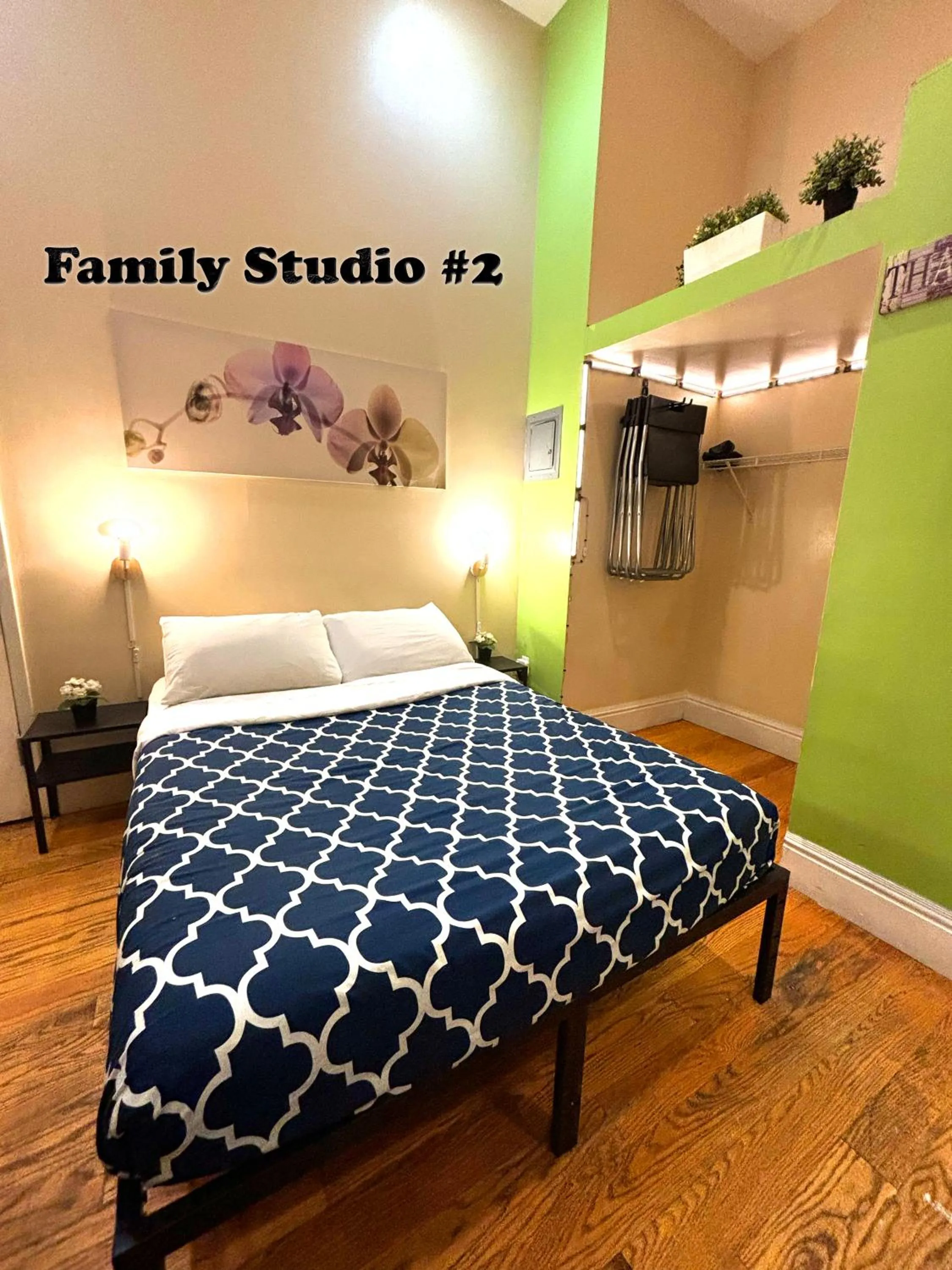 Bed in NYC Empire Apartments