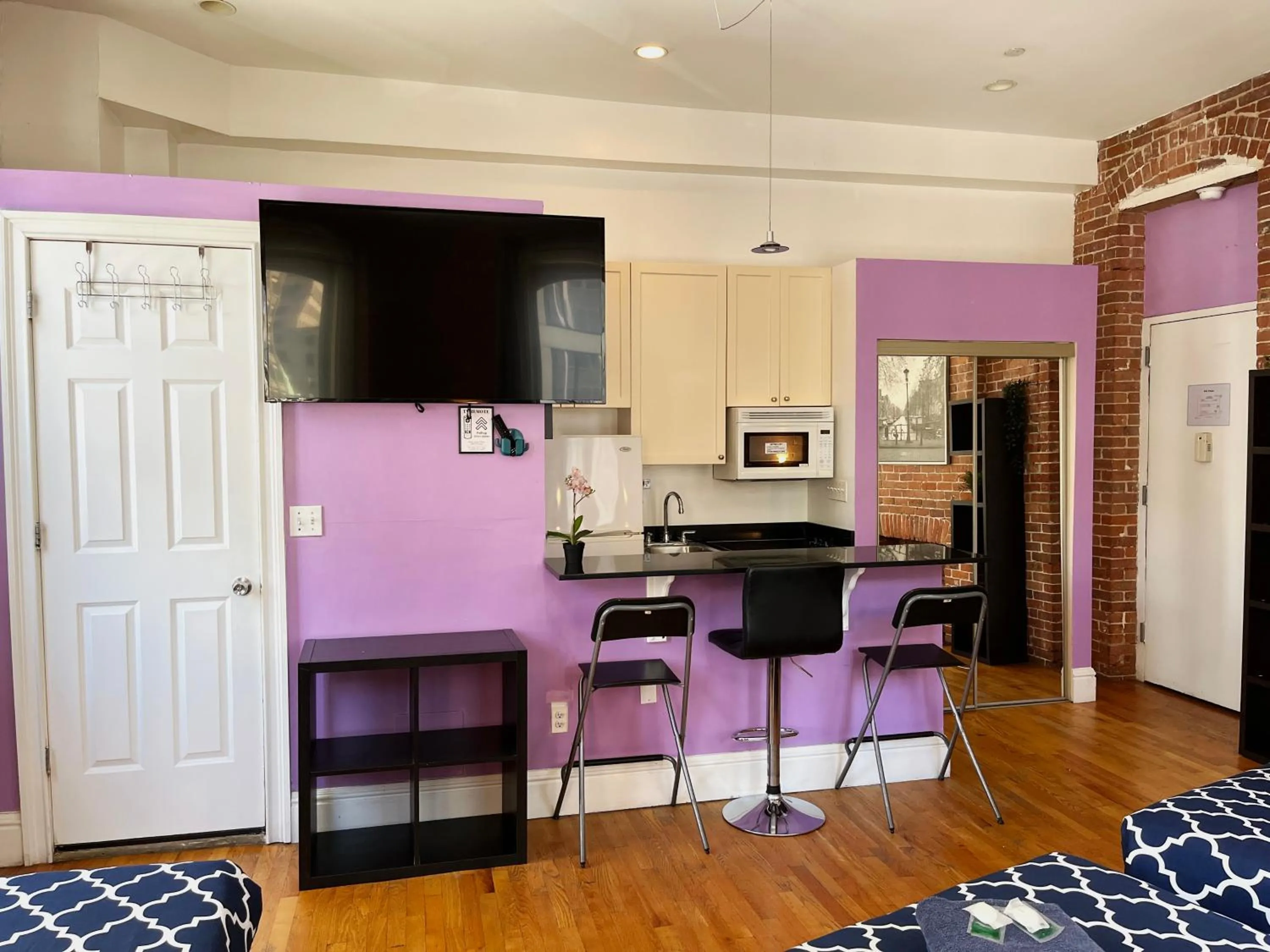 Kitchen or kitchenette in NYC Empire Apartments