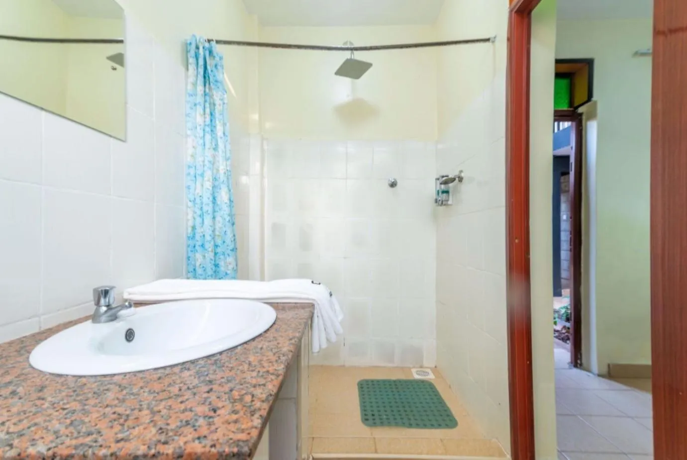 Bathroom in Hotel Troy