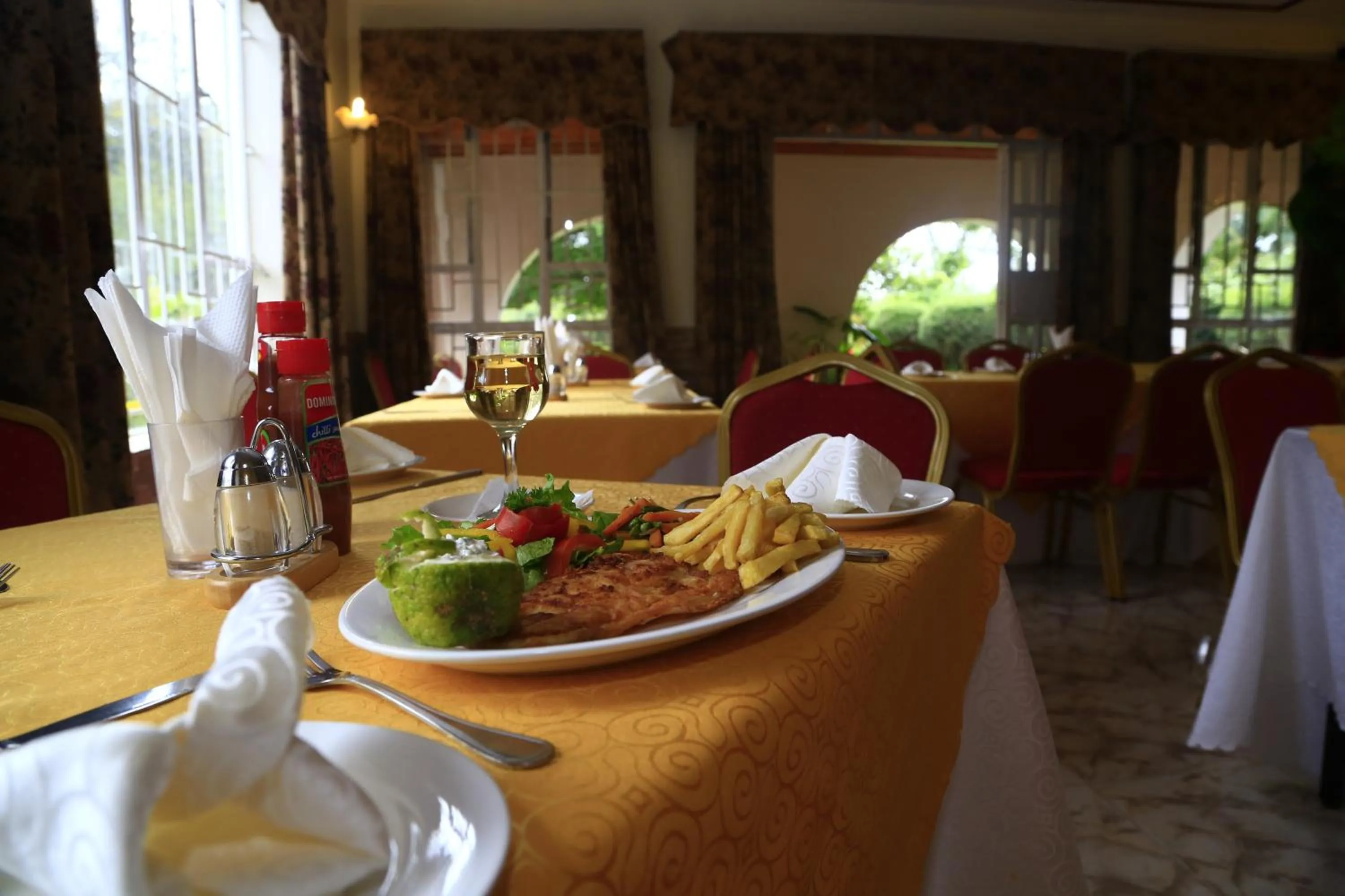 Food close-up in Hotel Troy