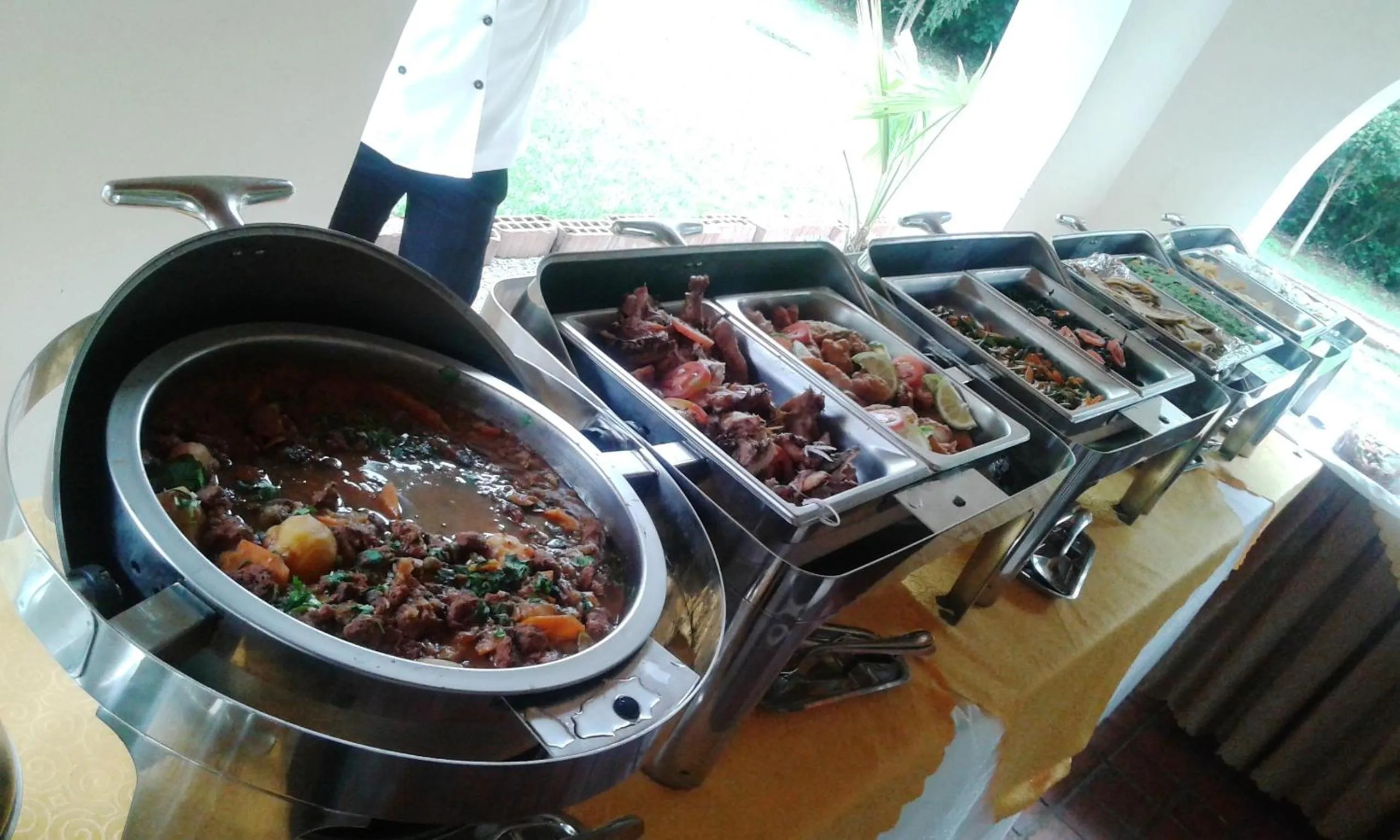 Food close-up in Hotel Troy