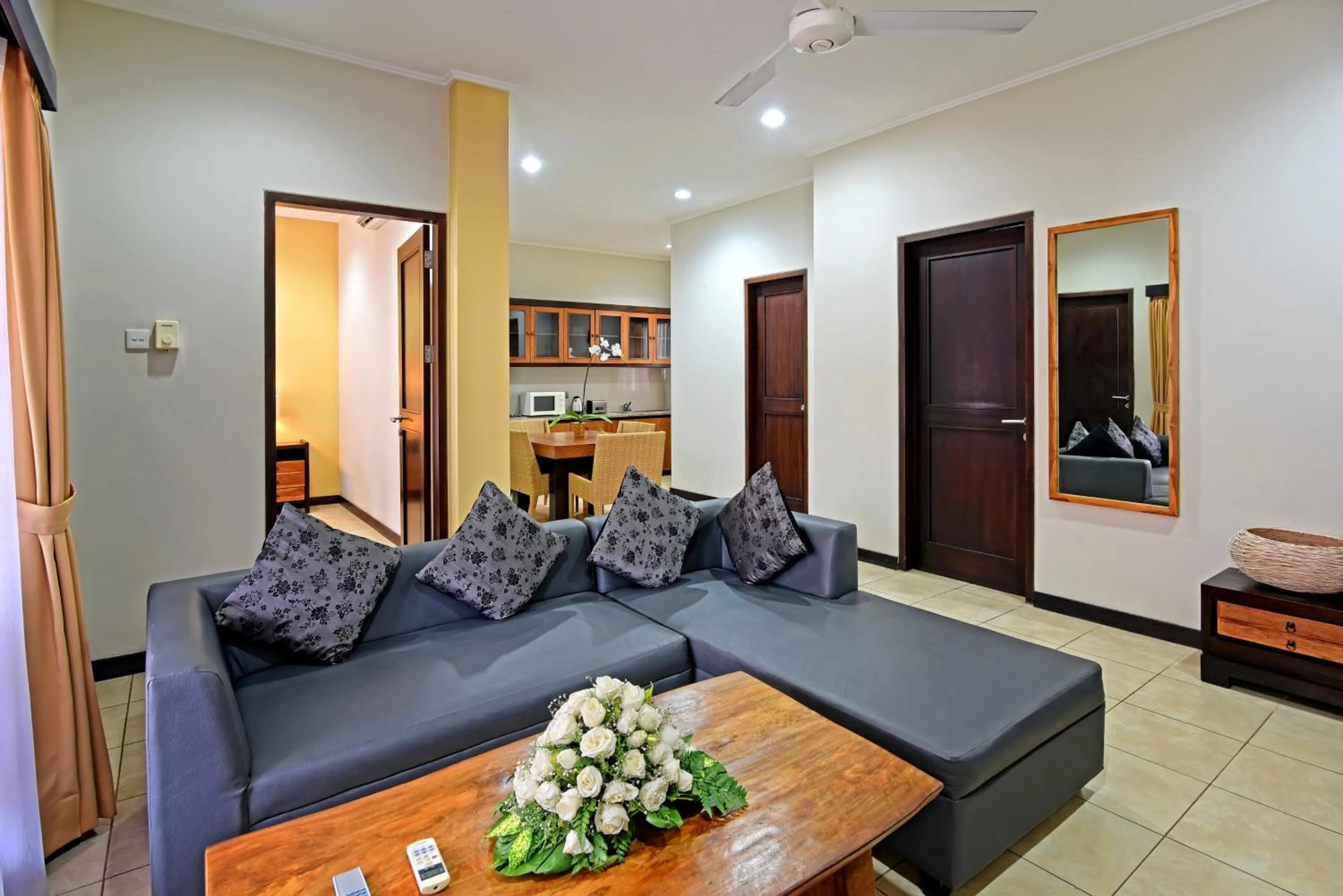 Balcony/Terrace in Kuta Town House Apartments