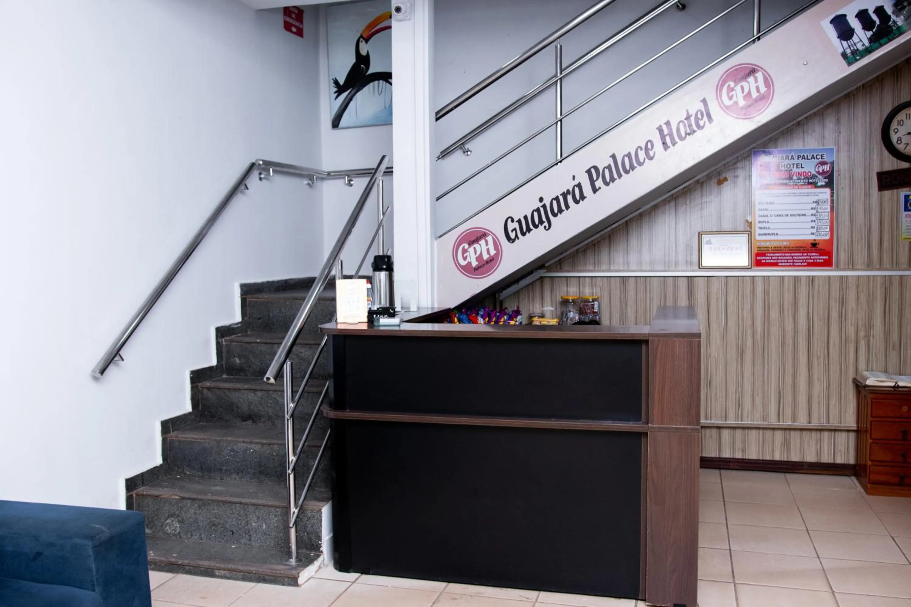 Lobby or reception in Guajará Palace Hotel