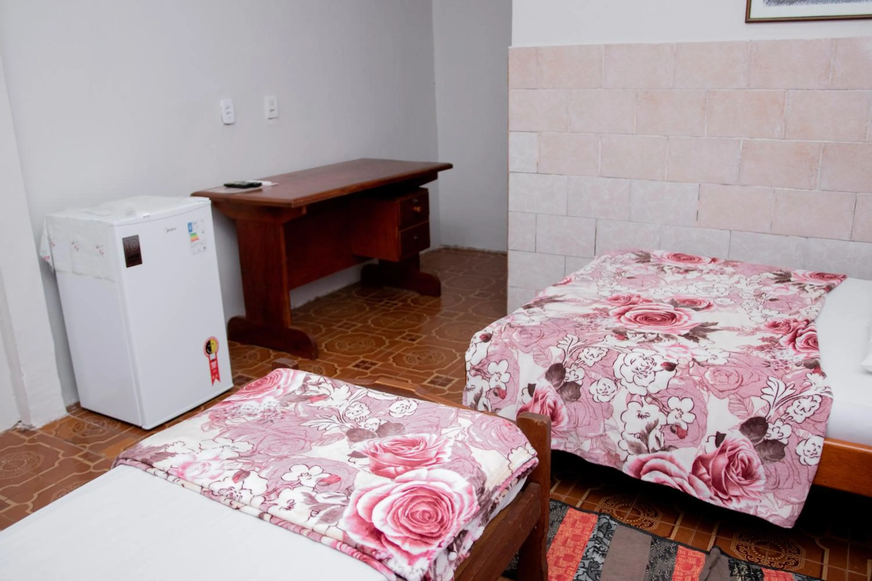 Bed in Guajará Palace Hotel