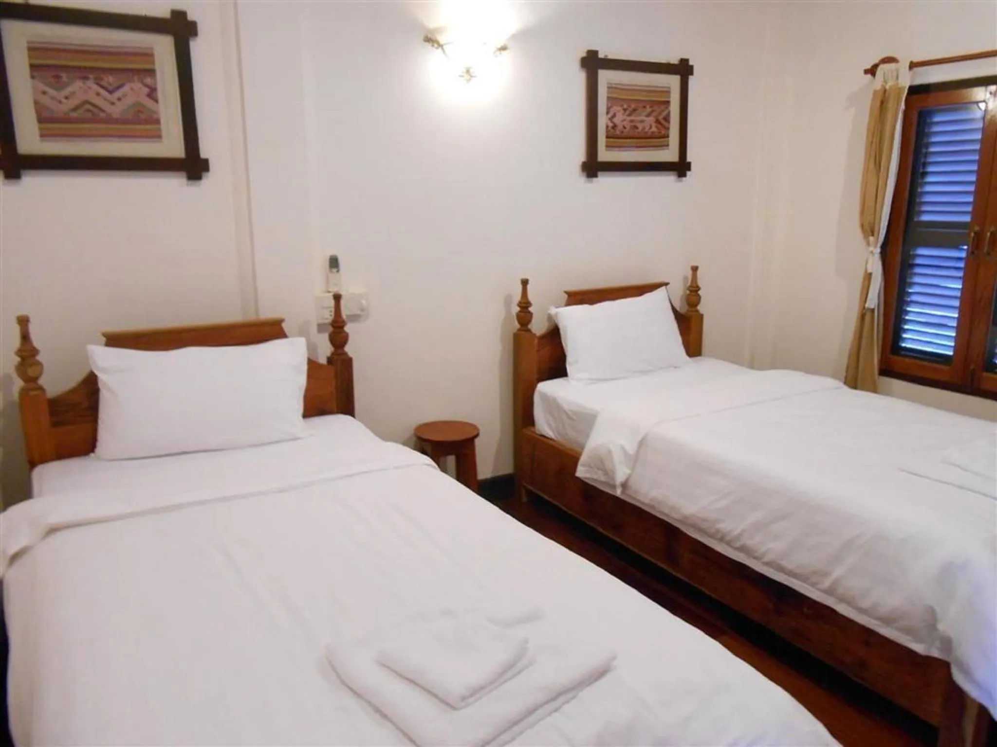 Bed in Villa Rattanakon