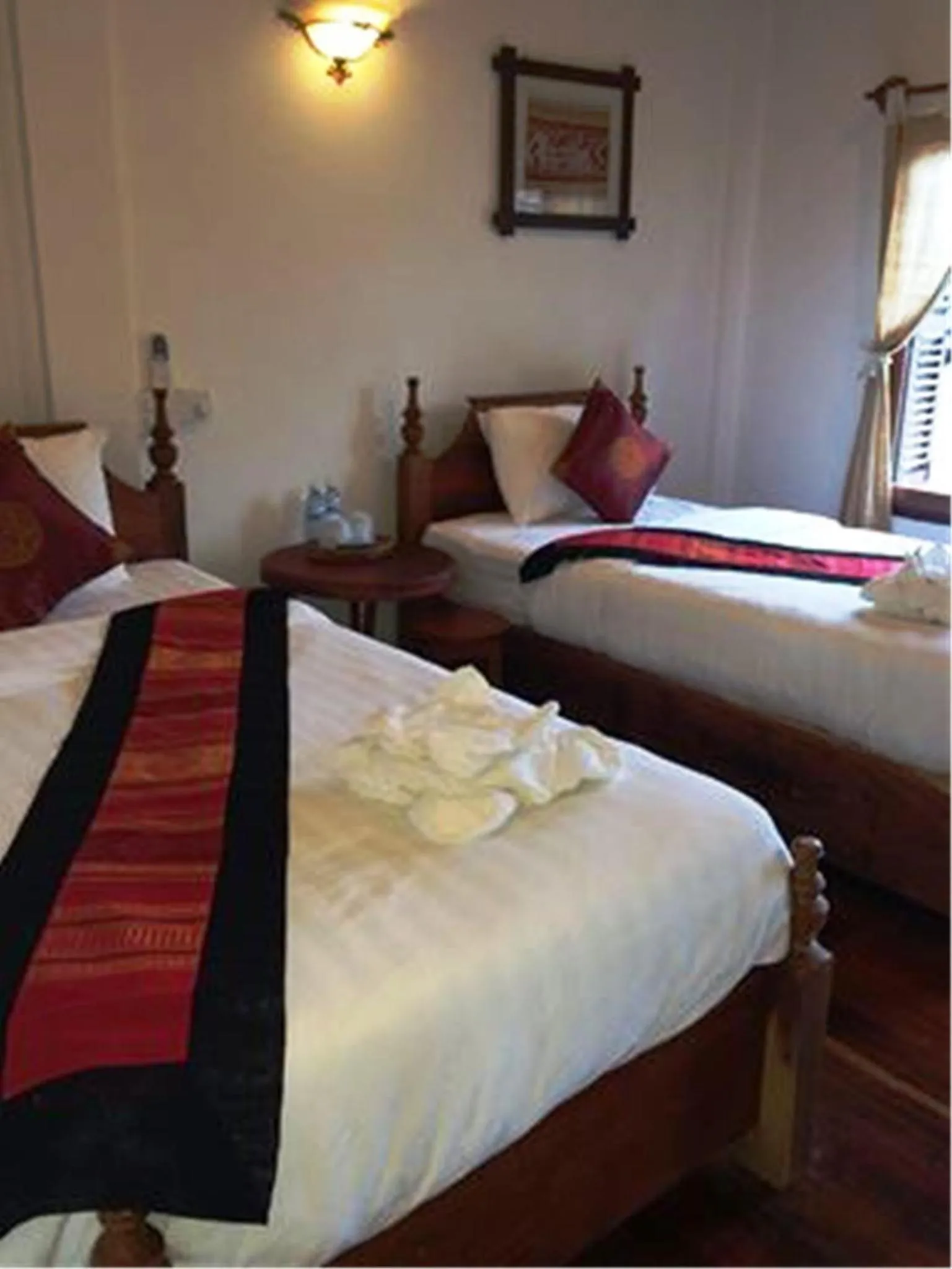 Bed in Villa Rattanakon