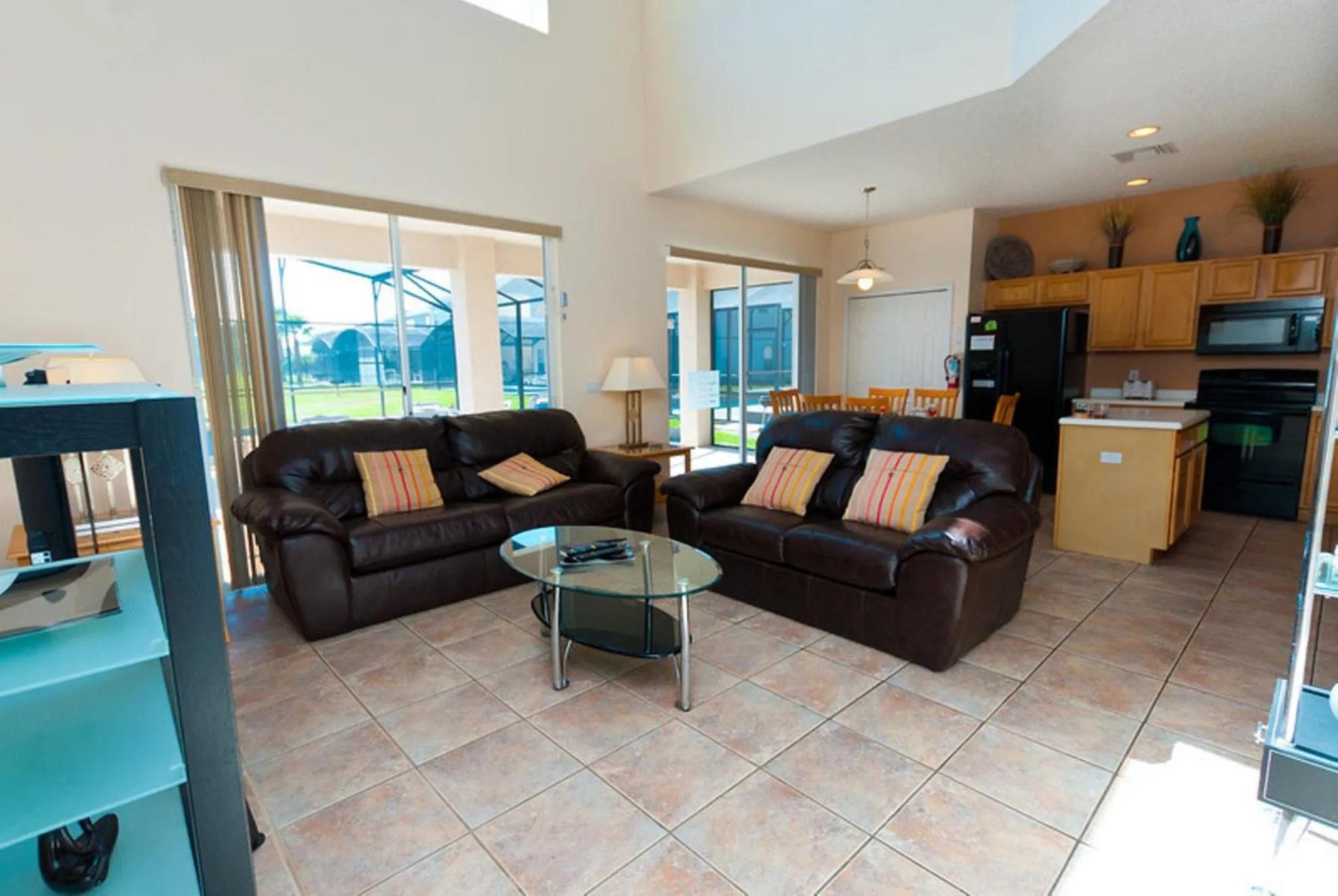Living room in Private Pool Homes