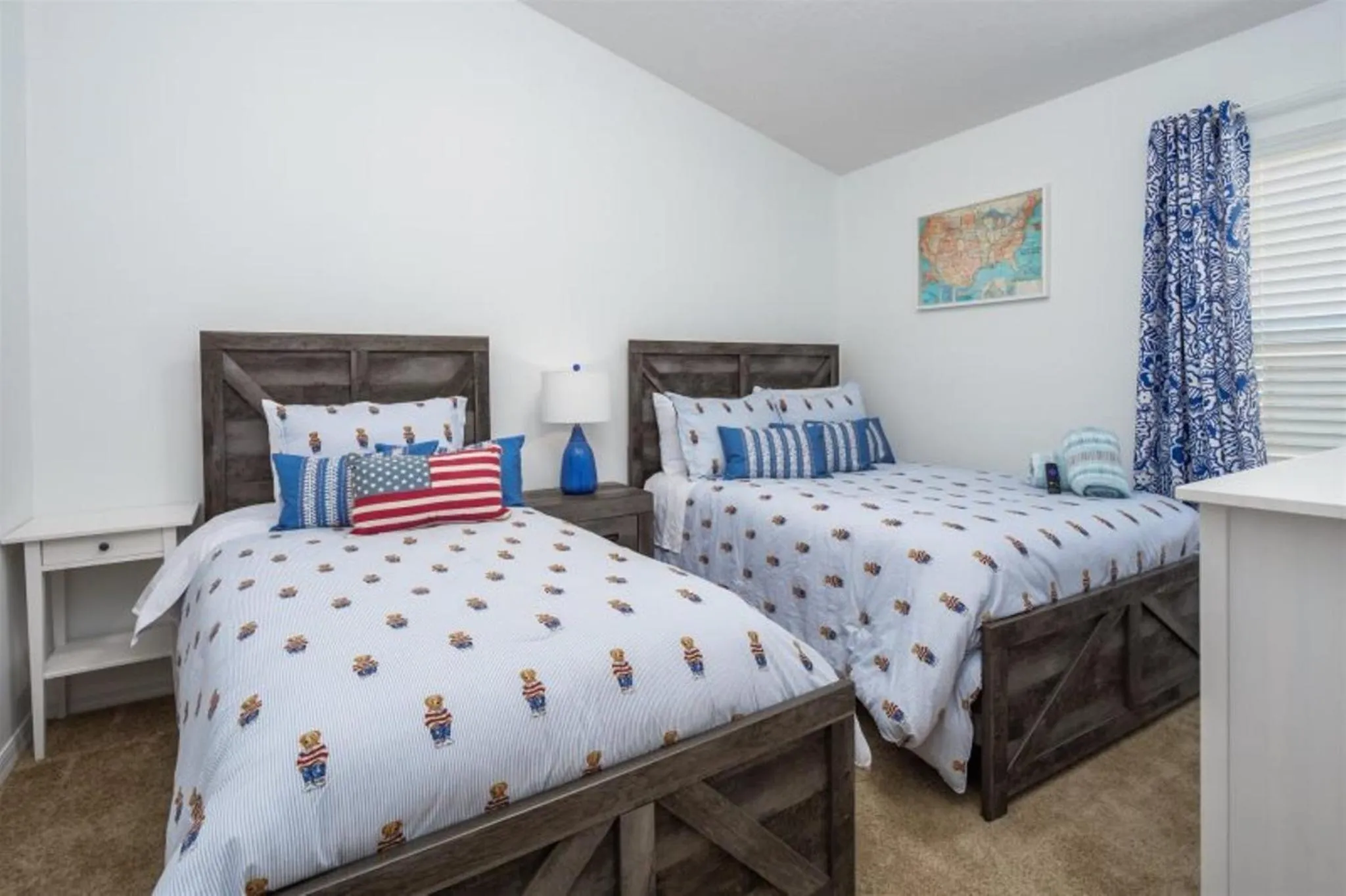 Bedroom, Bed in Private Pool Homes