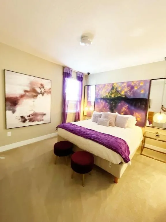 Bedroom, Bed in Private Pool Homes