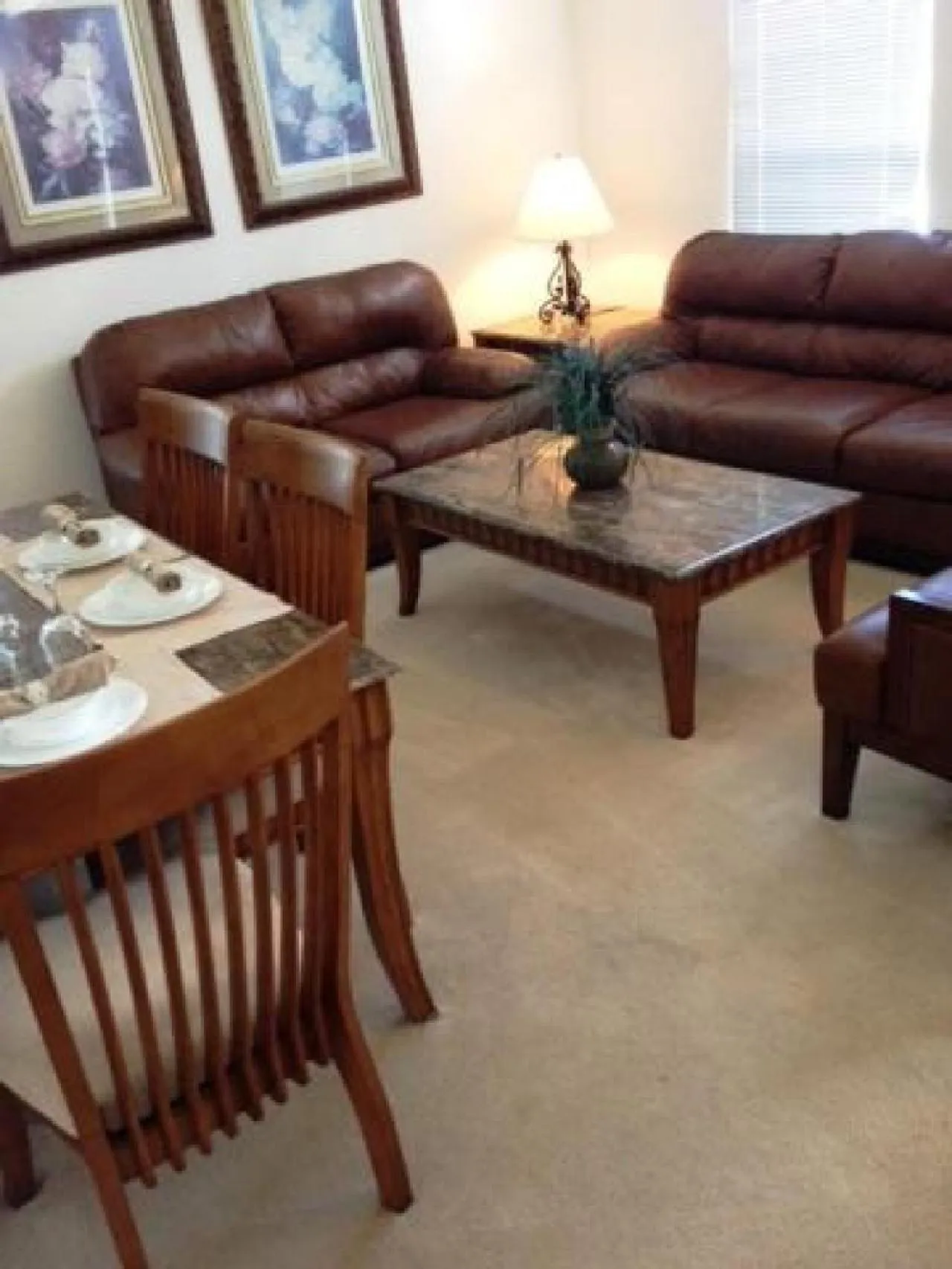 Living room in Private Pool Homes