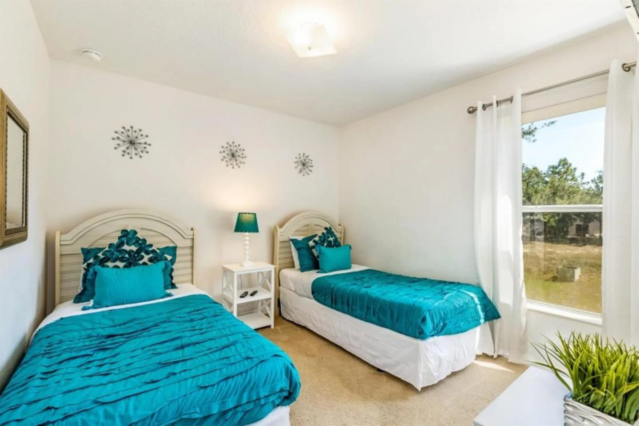 Bedroom, Bed in Private Pool Homes