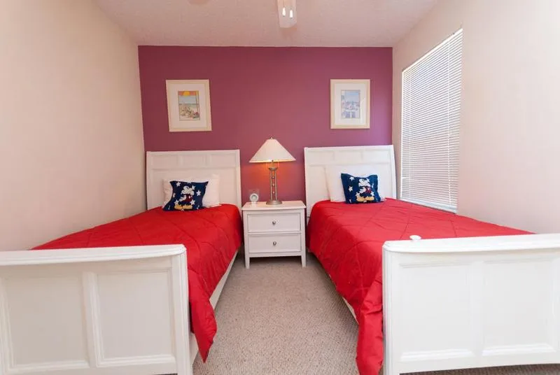 Bedroom, Bed in Private Pool Homes