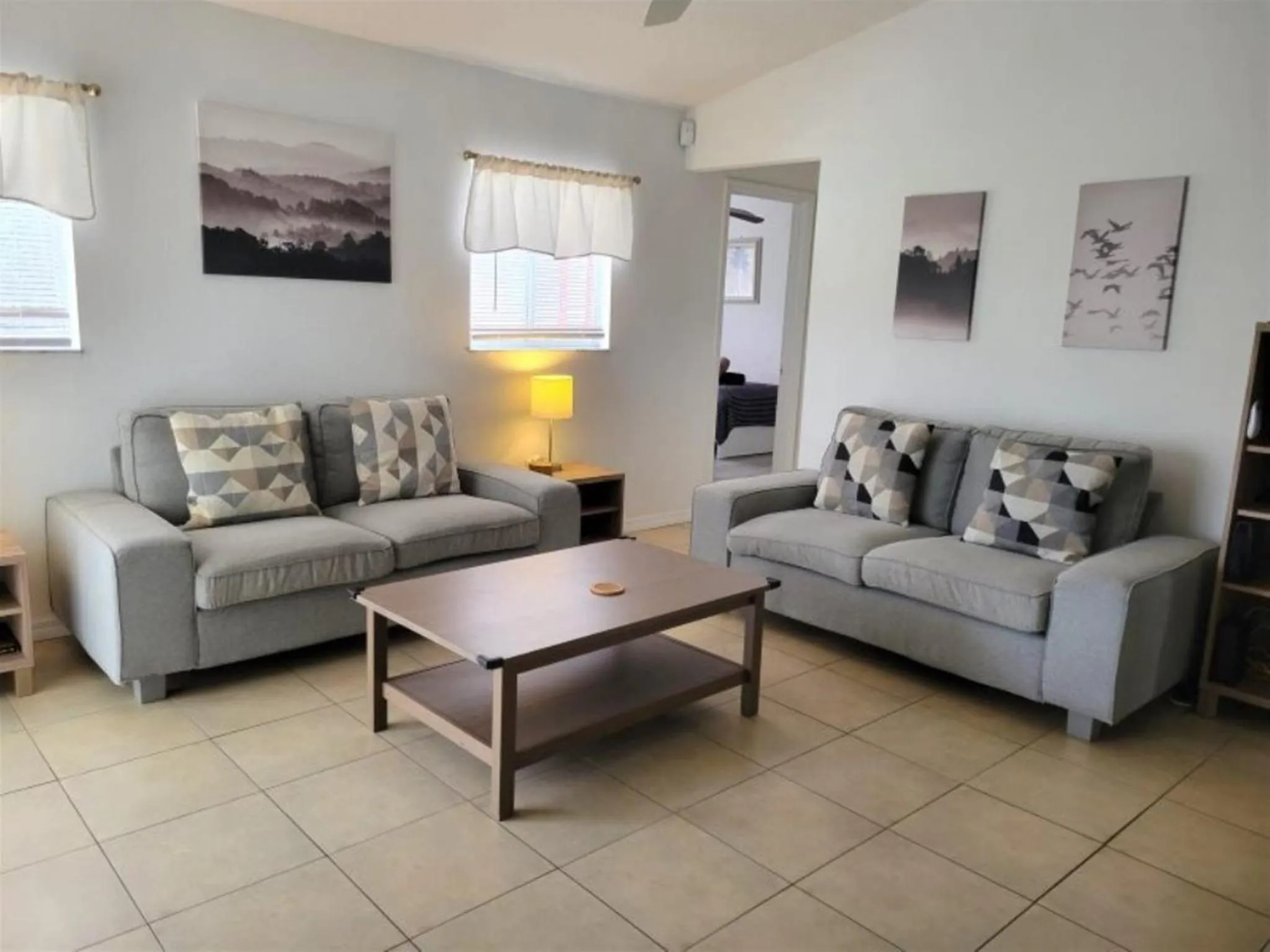 Living room in Private Pool Homes