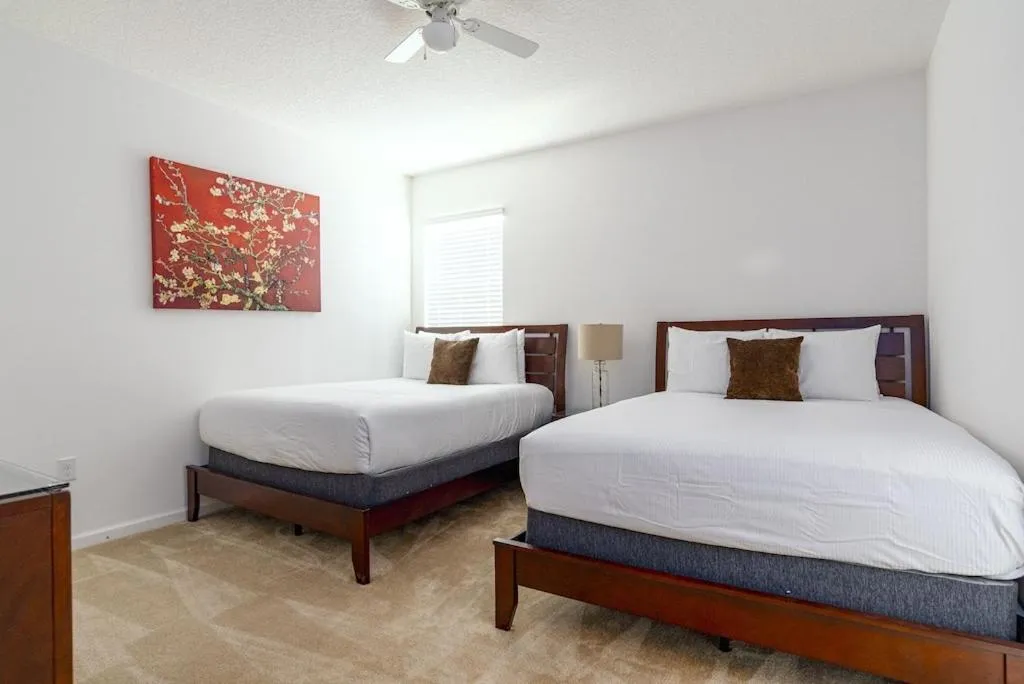 Bedroom, Bed in Private Pool Homes