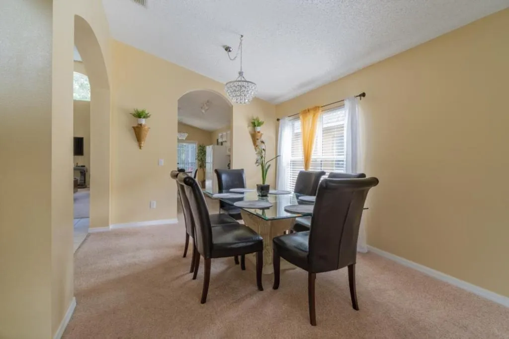 Dining area in Private Pool Homes