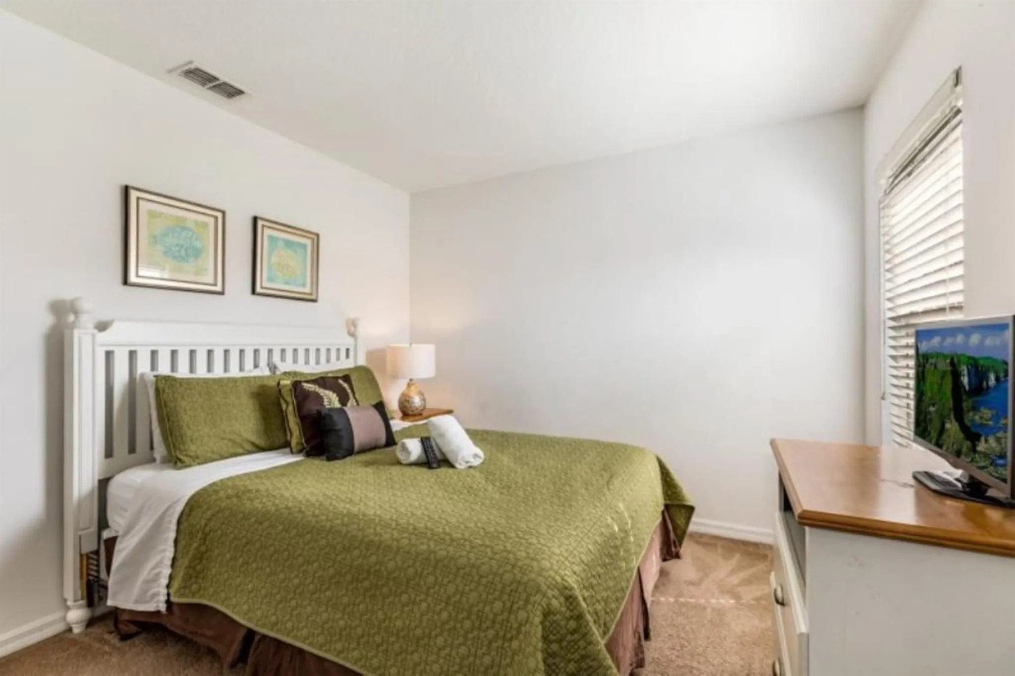 Bedroom, Bed in Private Pool Homes