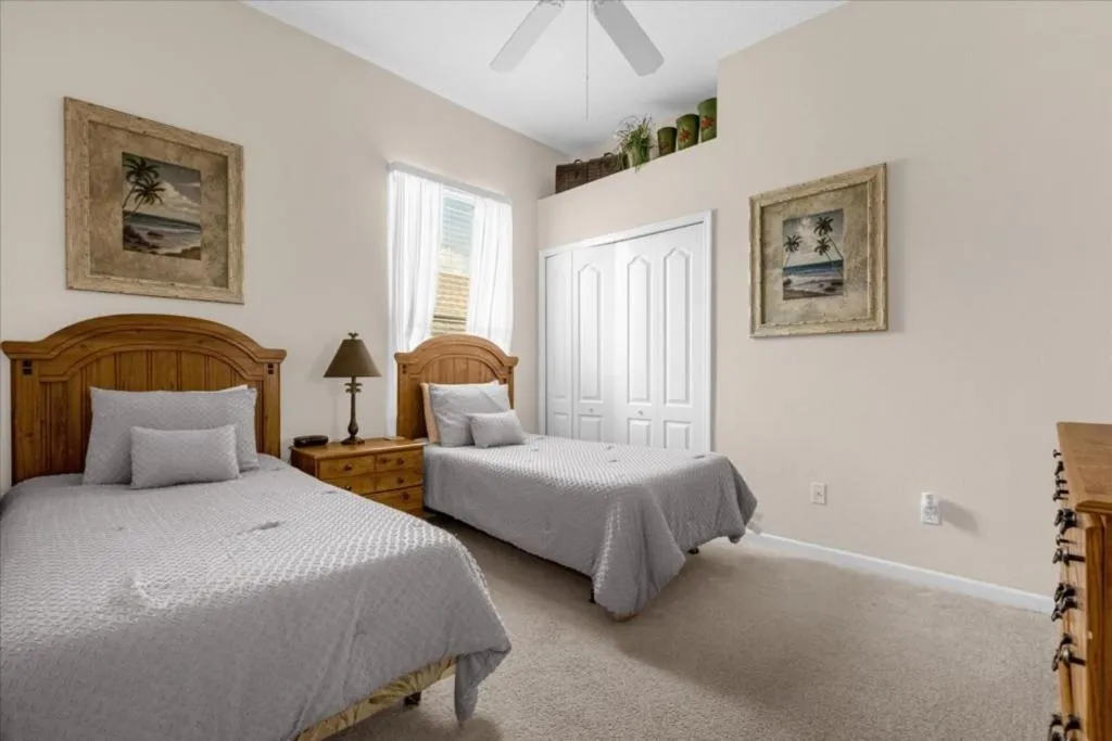 Bedroom, Bed in Private Pool Homes