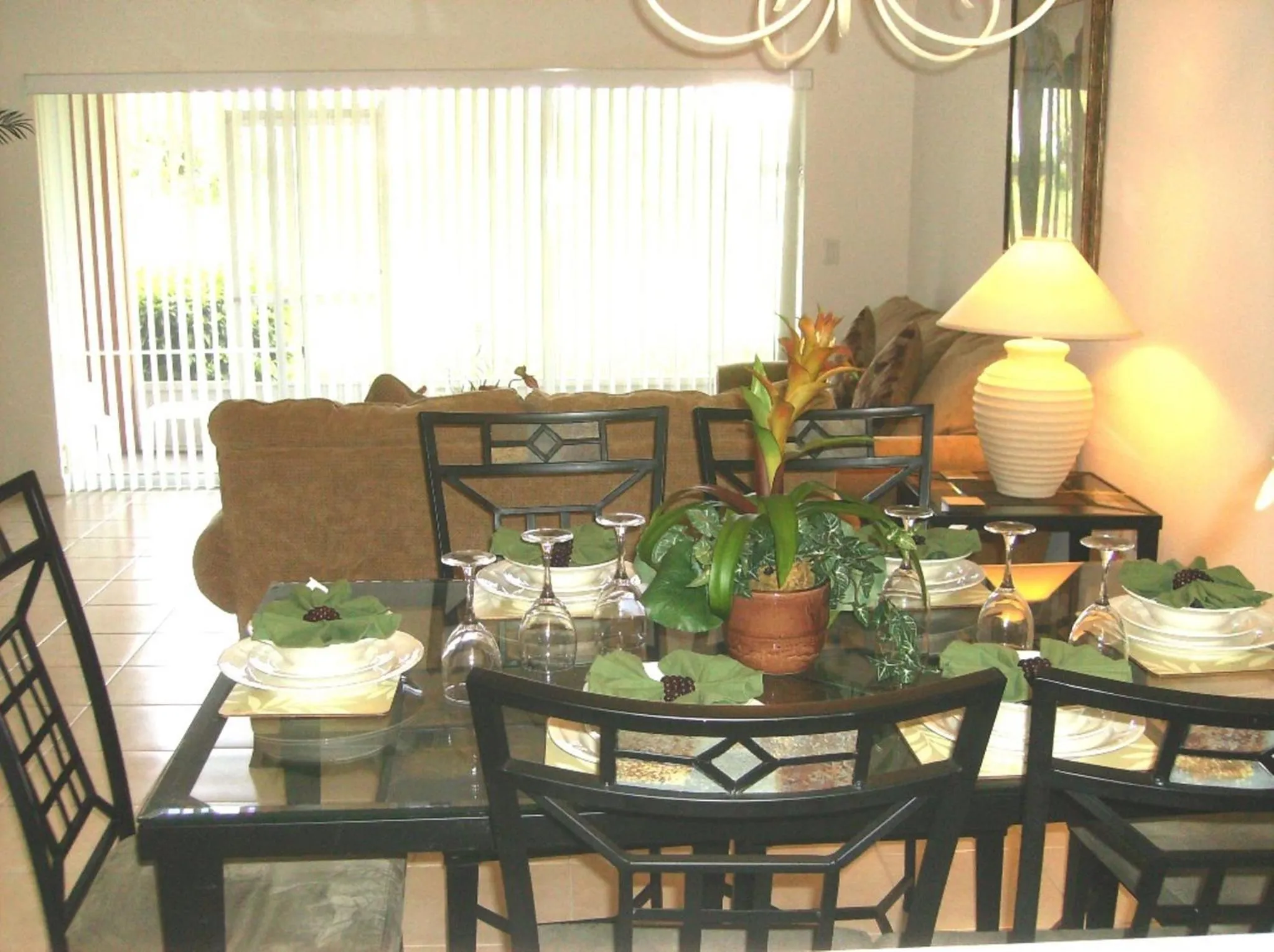 Dining area in Private Pool Homes