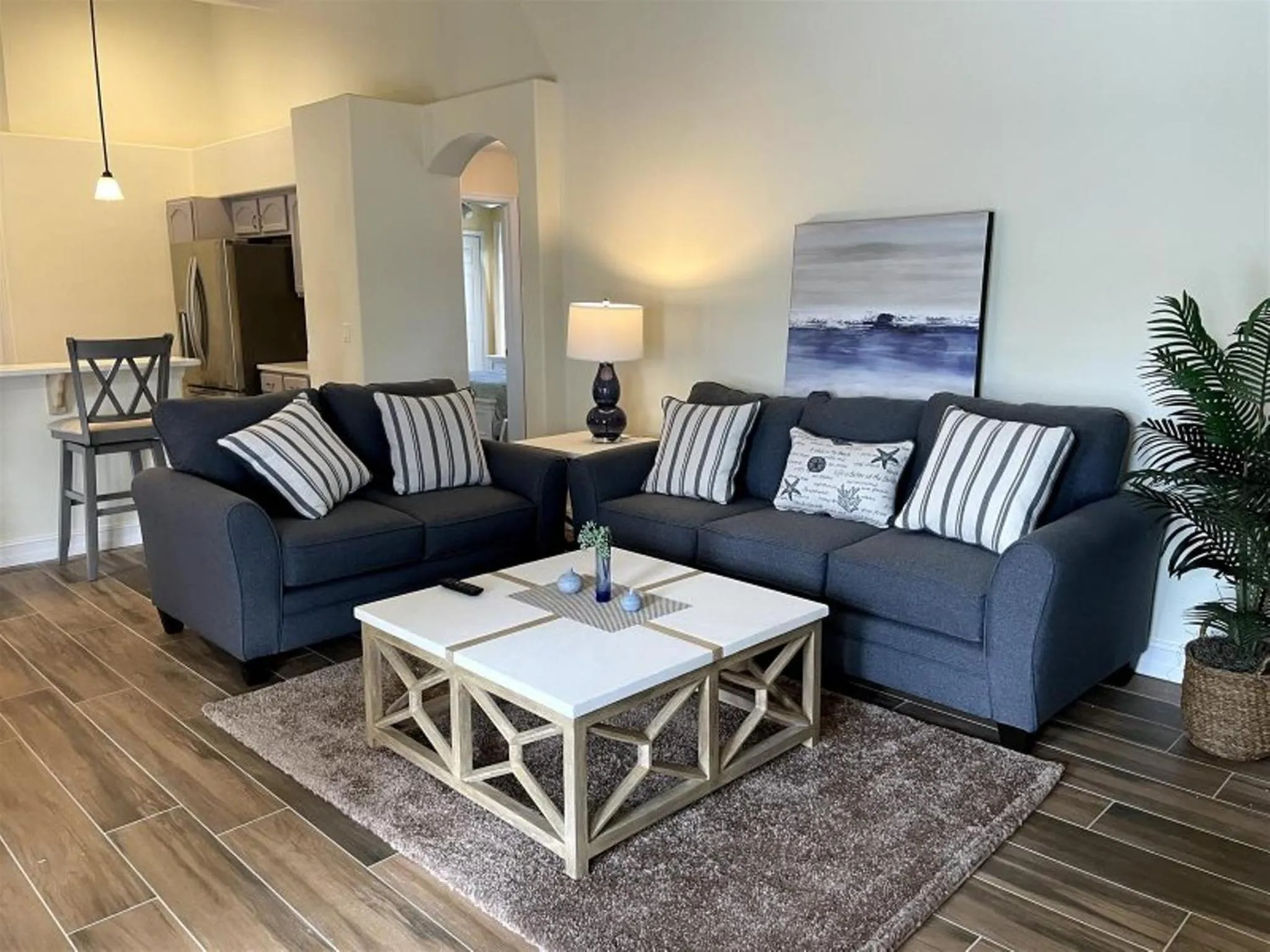 Living room in Private Pool Homes