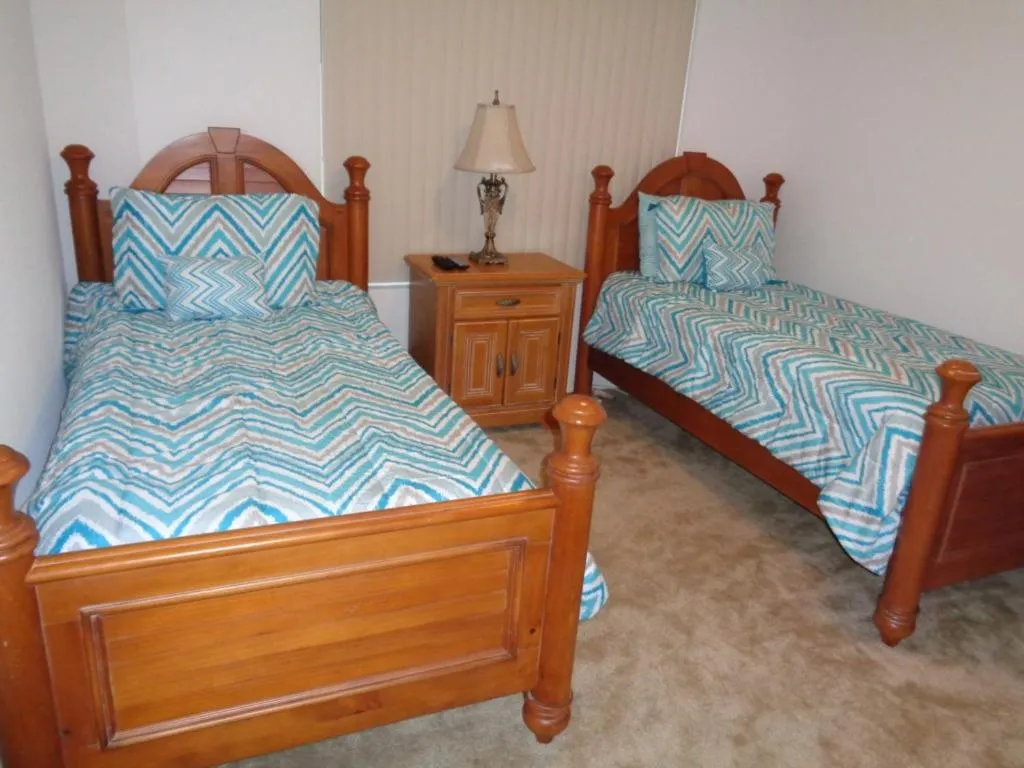 Bedroom, Bed in Private Pool Homes