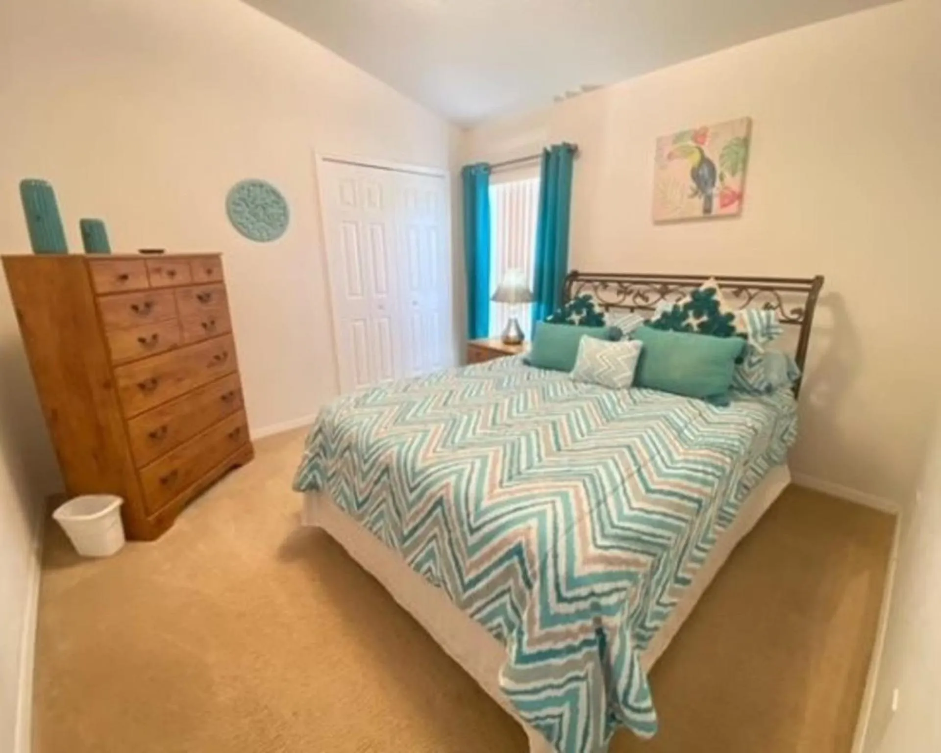 Bedroom, Bed in Private Pool Homes