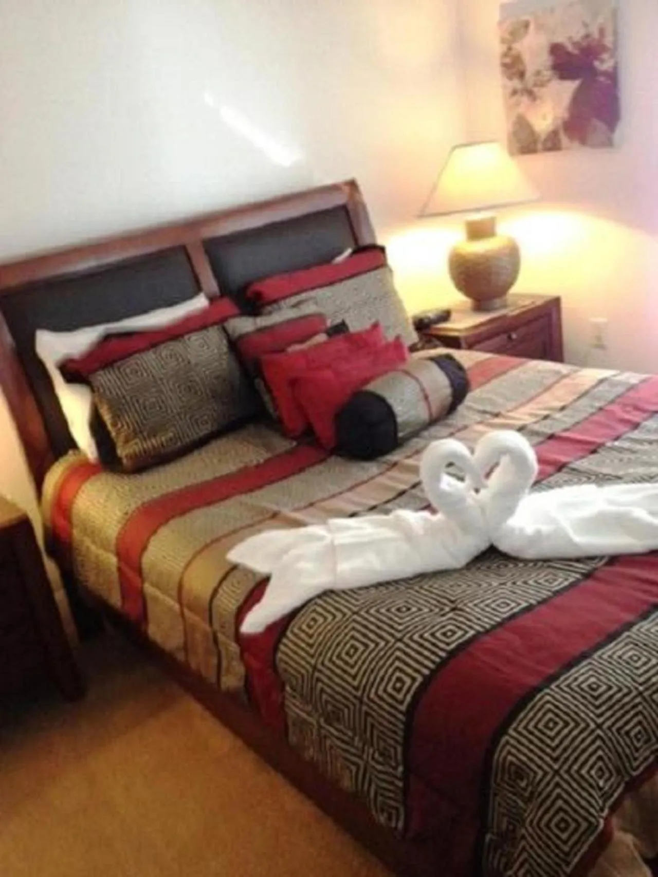 Bedroom, Bed in Private Pool Homes