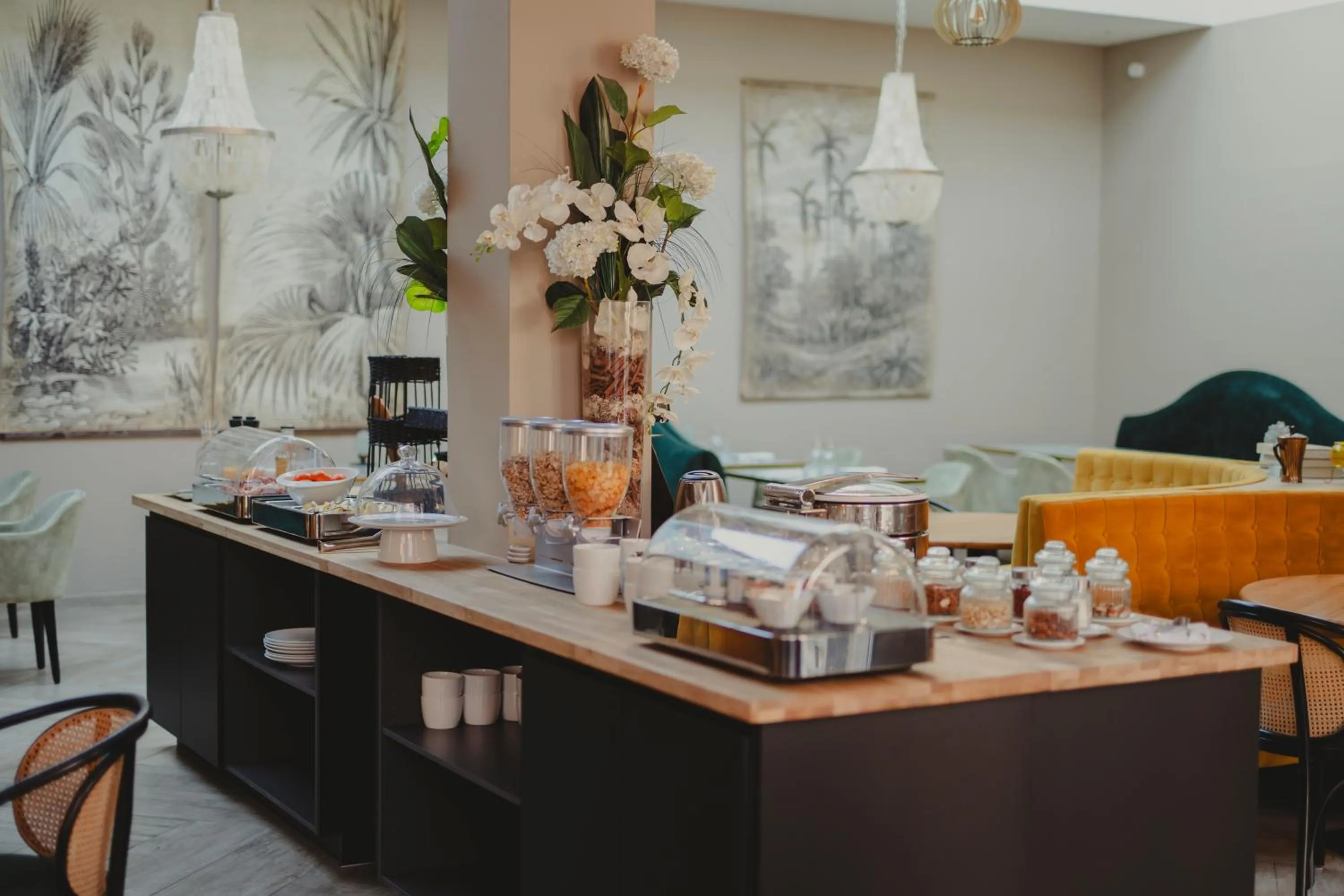 Breakfast in Hôtel Spa Marotte