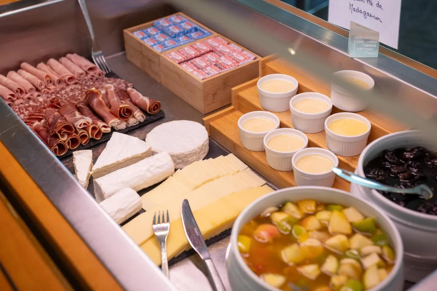 Food and drinks in Hotel Europa