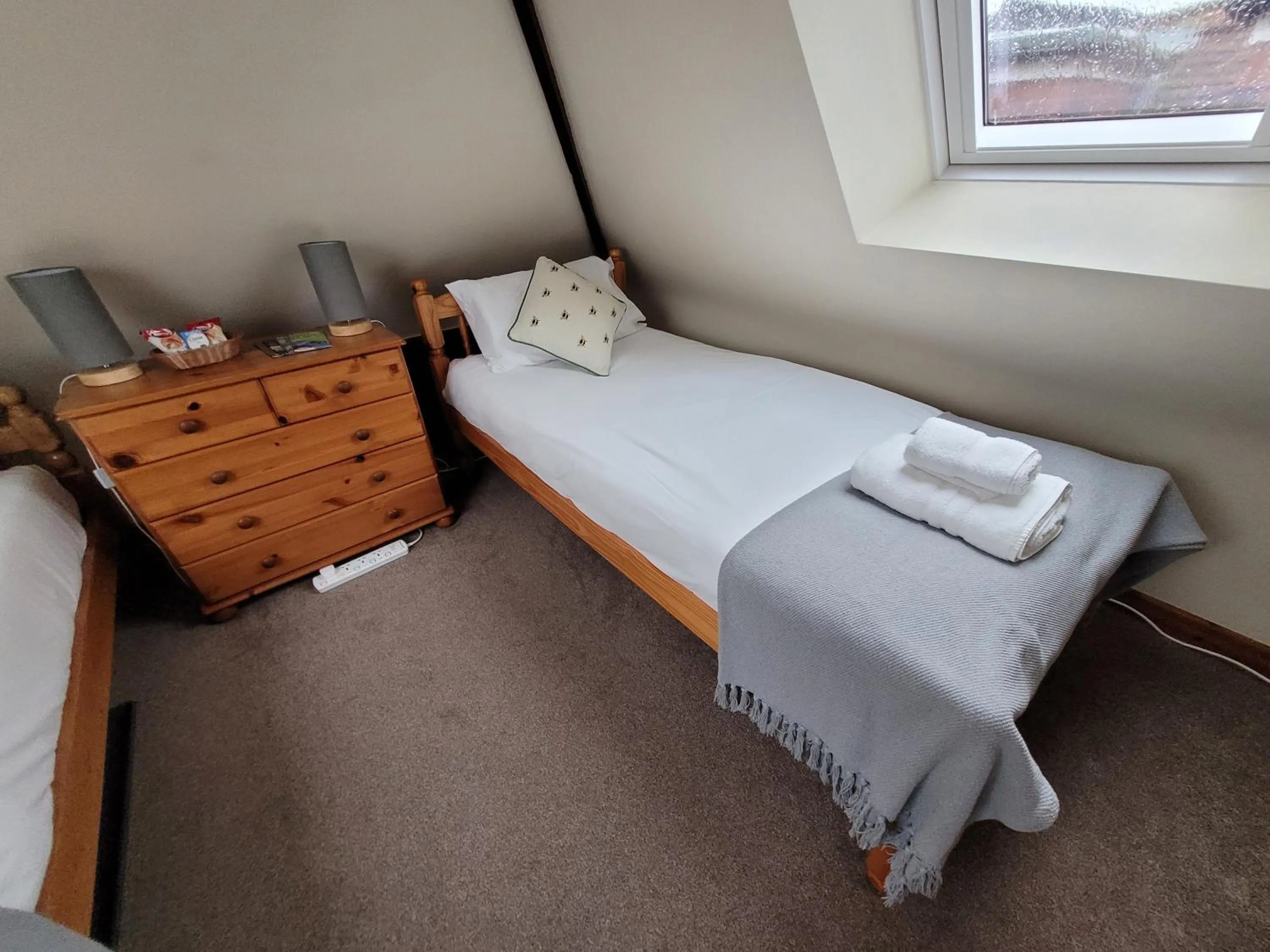 Bed in Cornerways Guest House