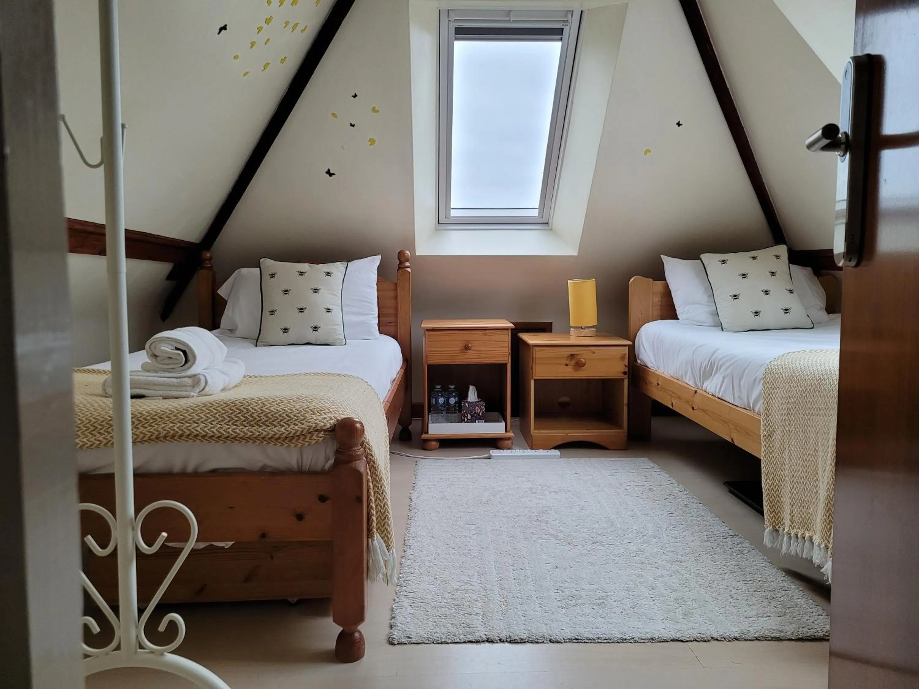 Bed in Cornerways Guest House