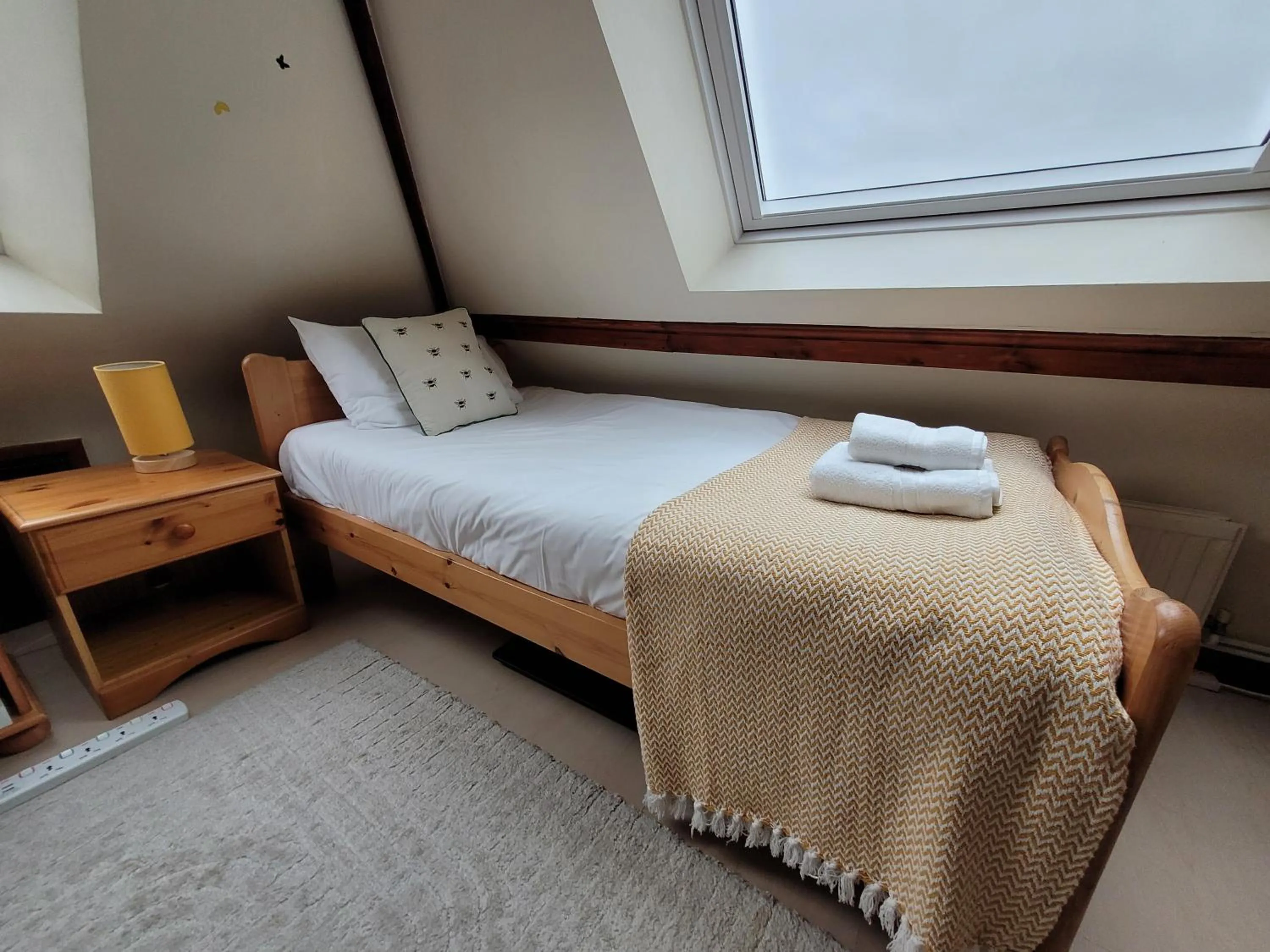 Bed in Cornerways Guest House