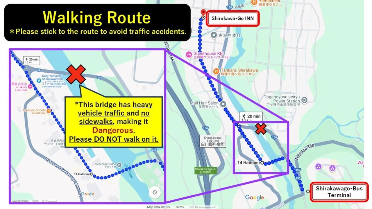 Area and facilities in GuestHouse Shirakawa-Go INN