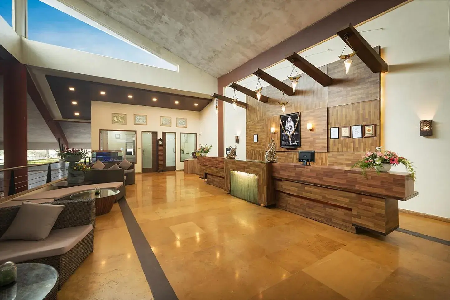 Lobby or reception in Manas Lifestyle Resort Igatpuri Lobby or reception in Manas Lifestyle Resort Igatpuri