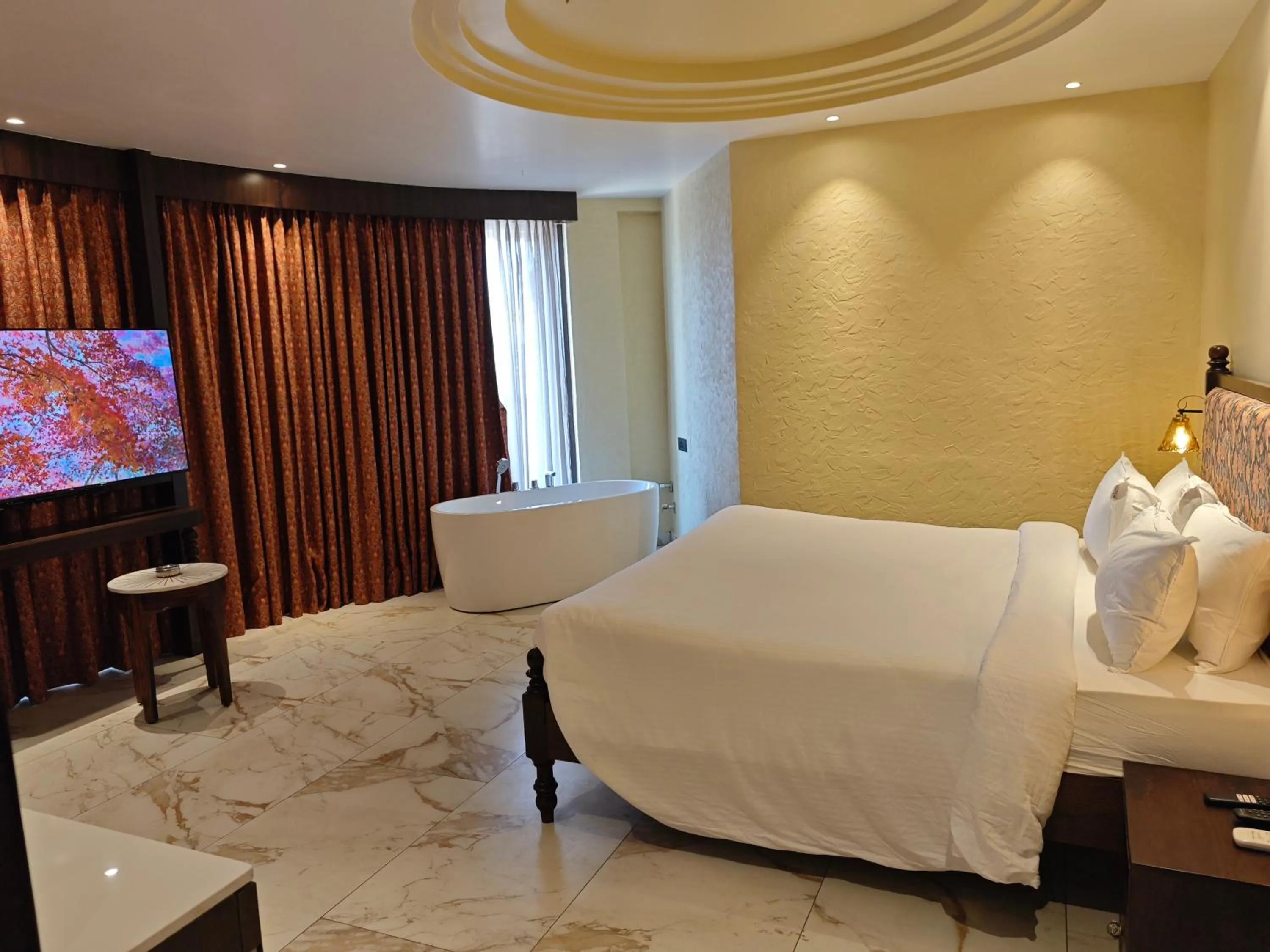 Bed in Manas Lifestyle Resort Igatpuri