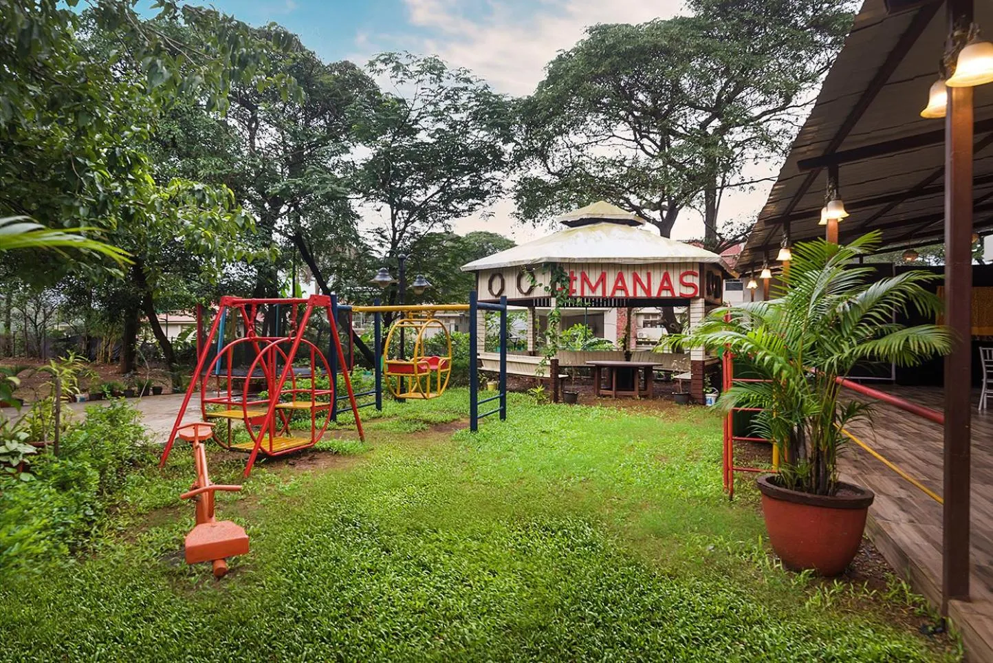 Children play ground in Manas Lifestyle Resort Igatpuri