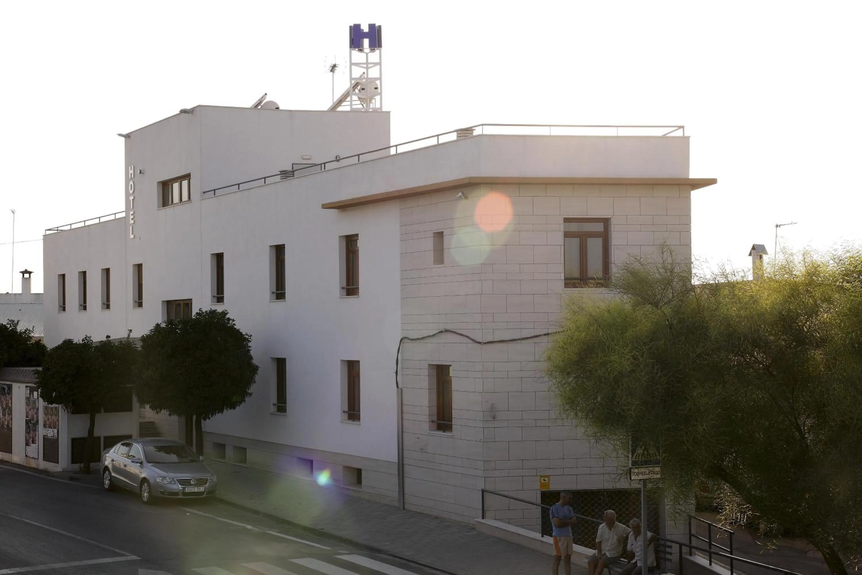 Facade/entrance in Hotel Albanta