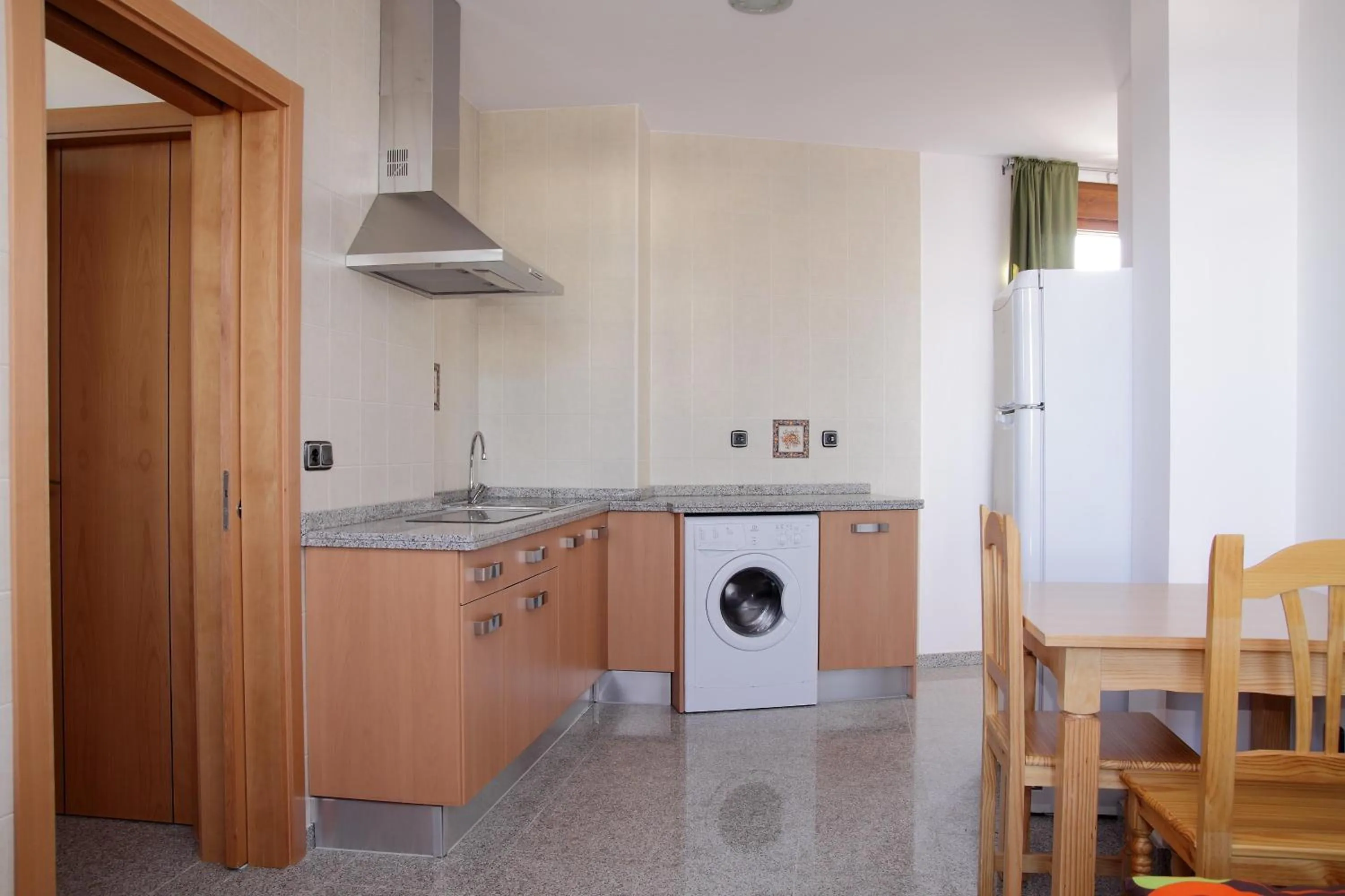 Kitchen or kitchenette in Hotel Albanta