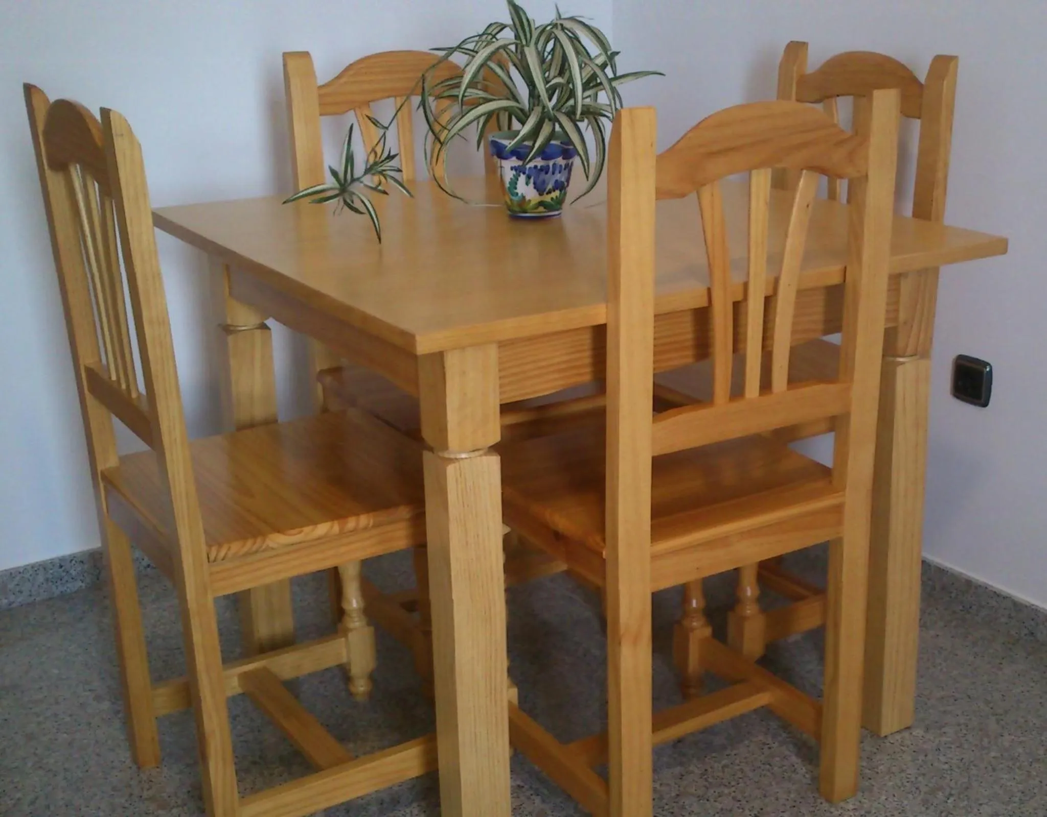 Kitchen or kitchenette in Hotel Albanta