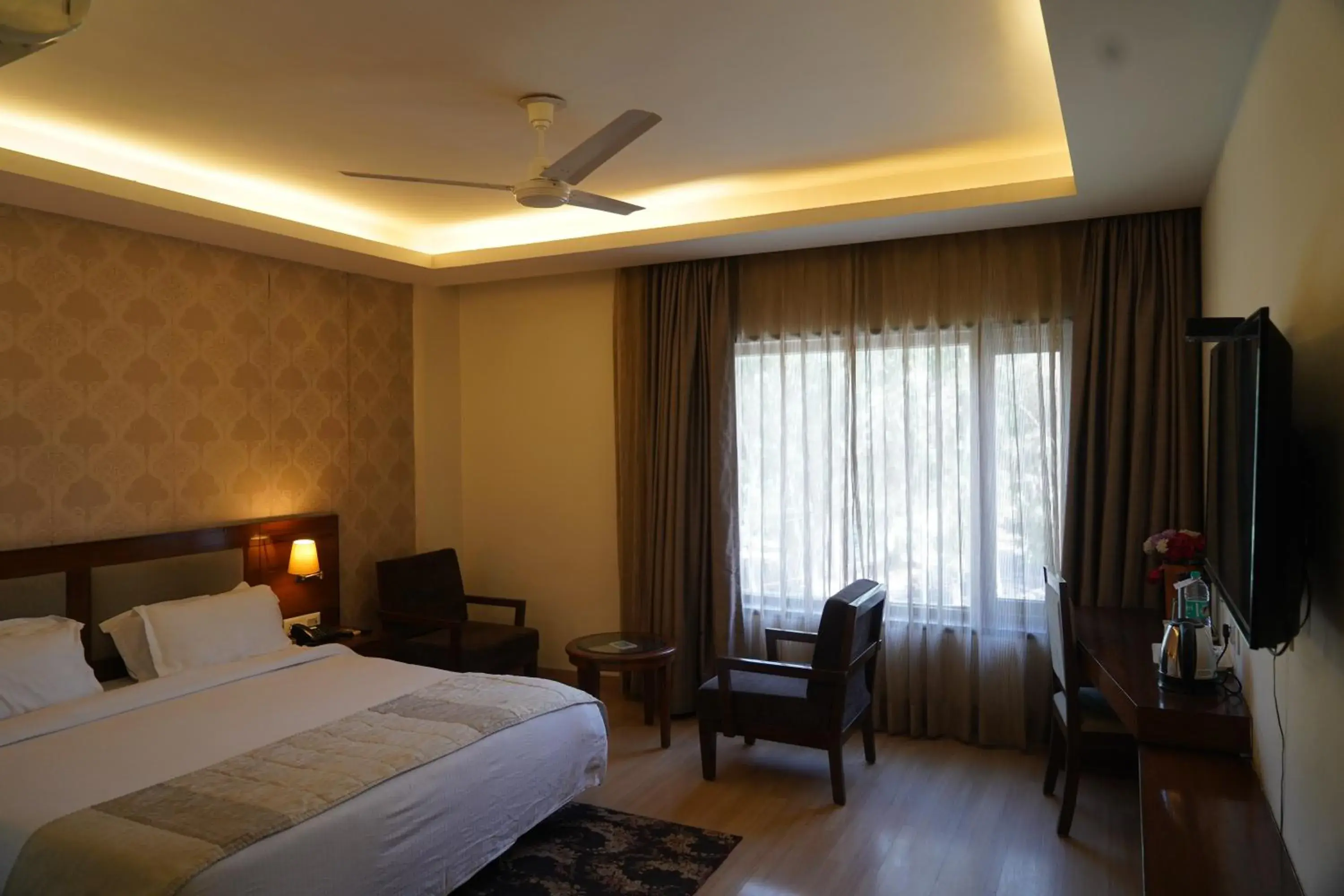 Bedroom, Bed in Hotel Forest Avenue - Best Luxury Hotel in Dehradun Bedroom, Bed in Hotel Forest Avenue - Best Luxury Hotel in Dehradun
