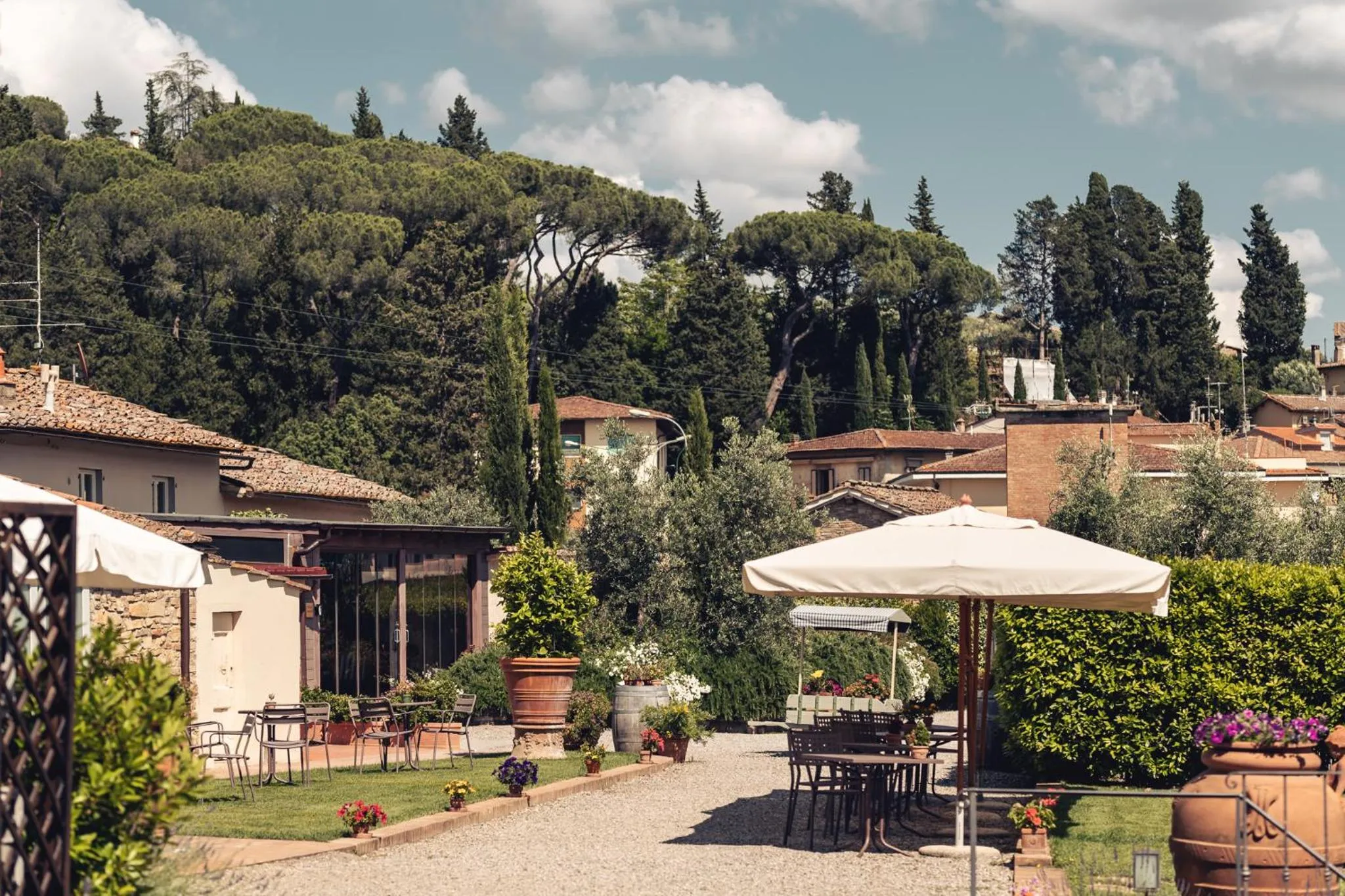 Garden in Relais Villa Olmo - Place of Charme